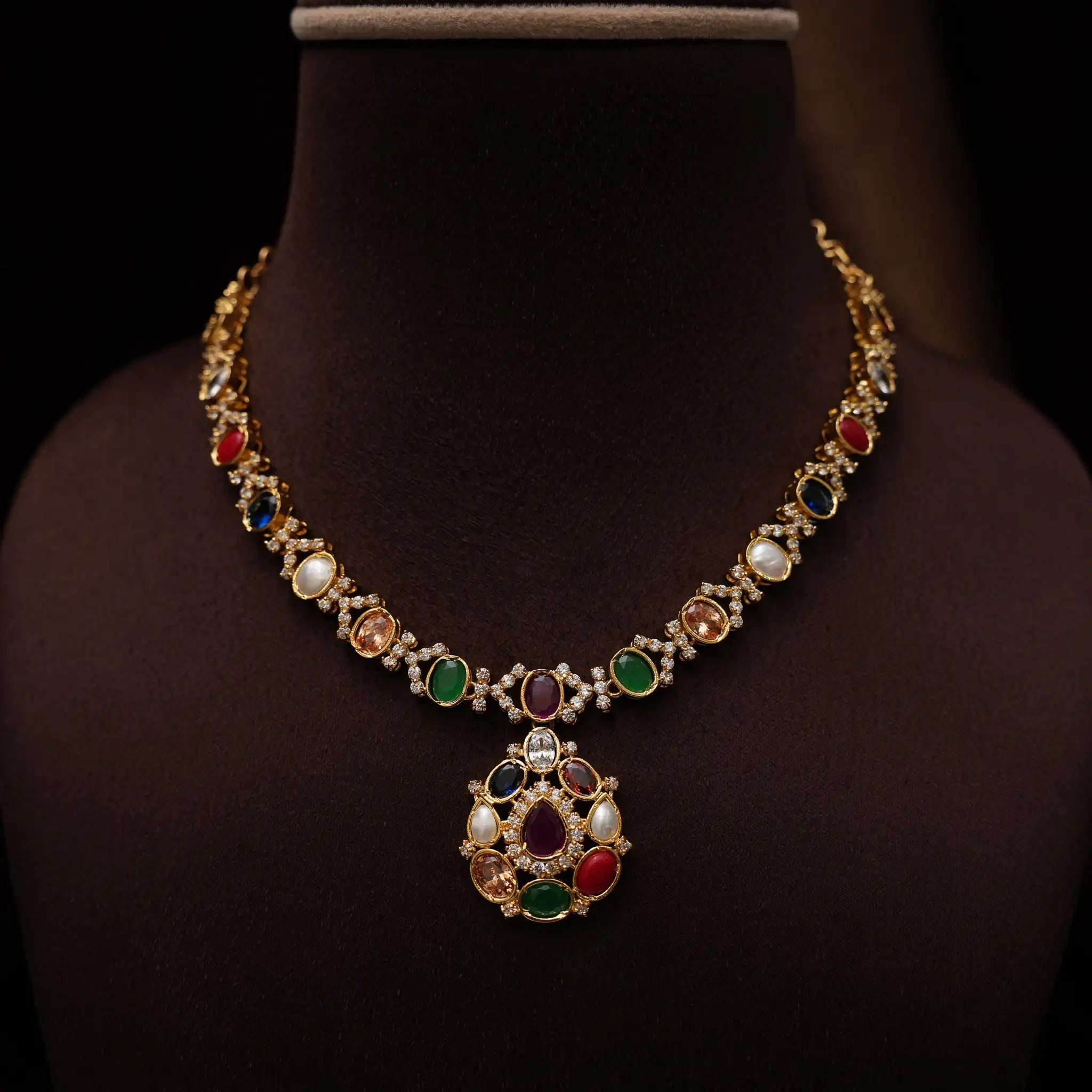 Ridhima Antique Necklace - Raya