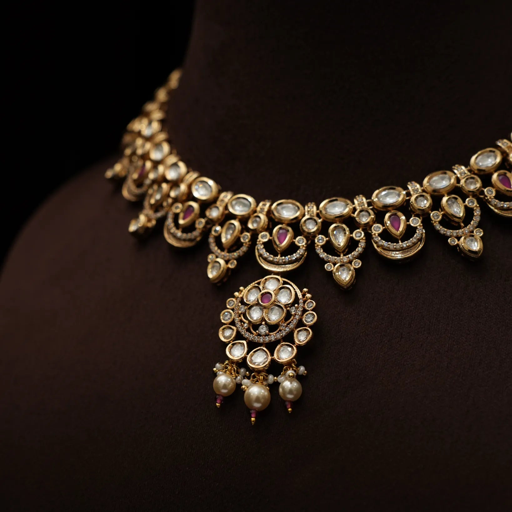 Rima Polki Necklace
