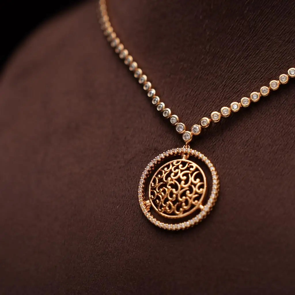 Riona Zircon Necklace