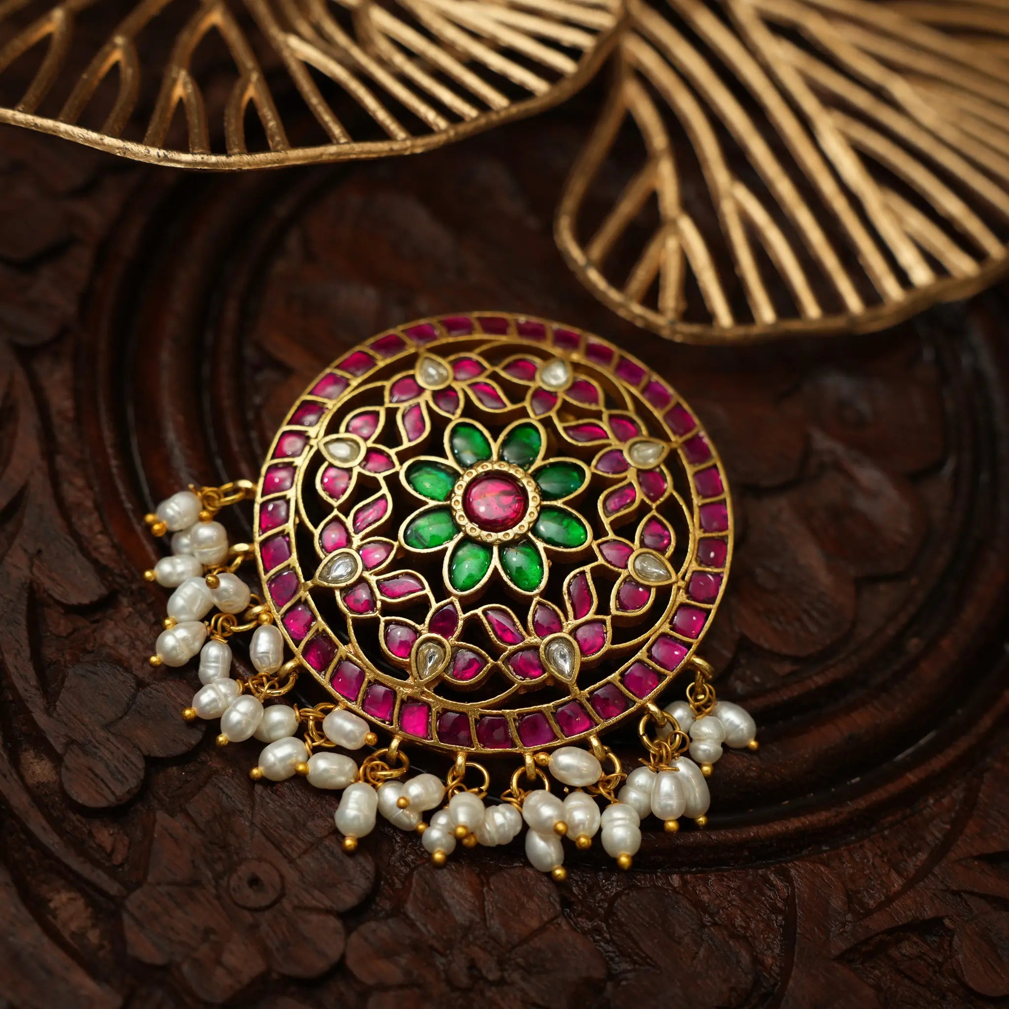 Rishab Polki Pendant