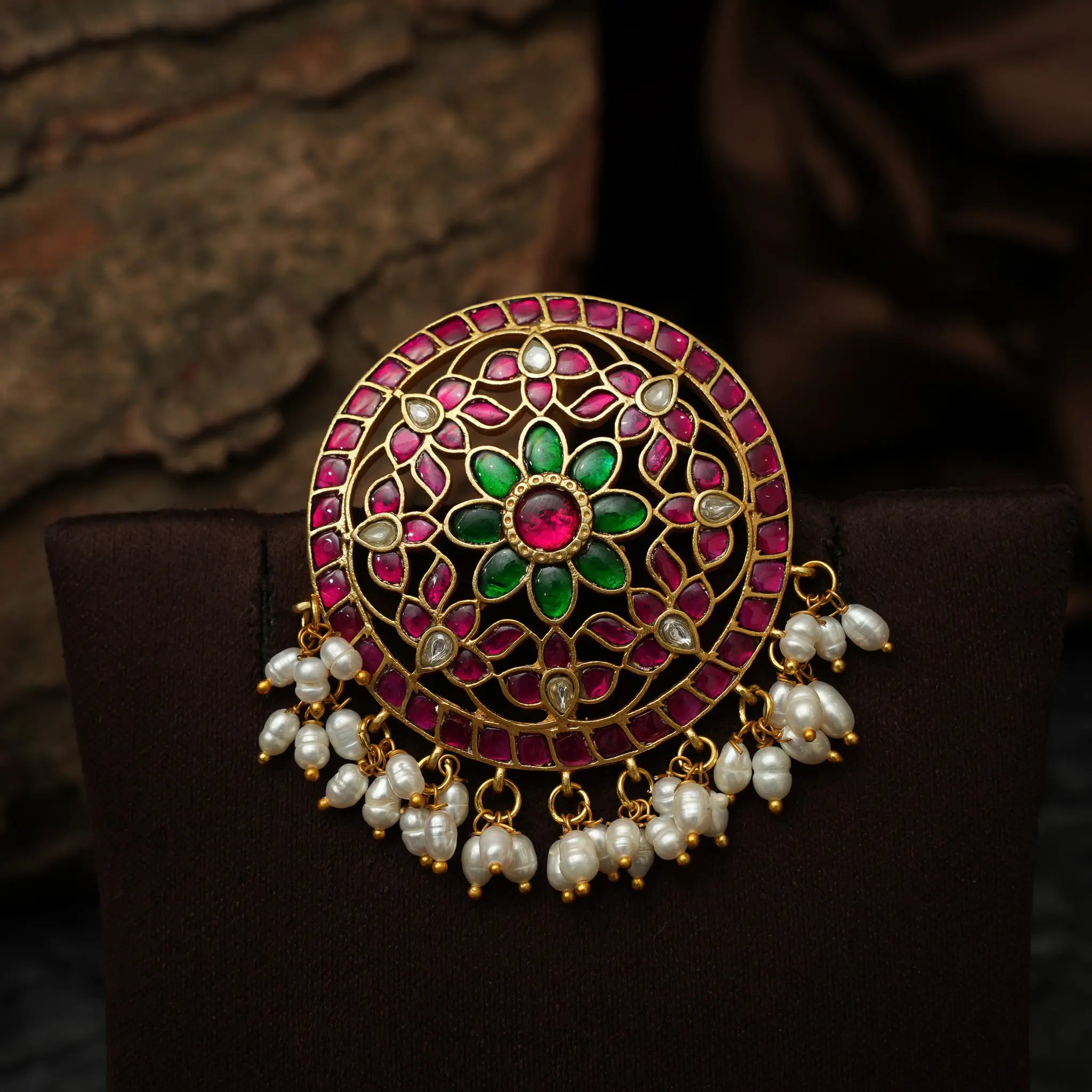 Rishab Polki Pendant