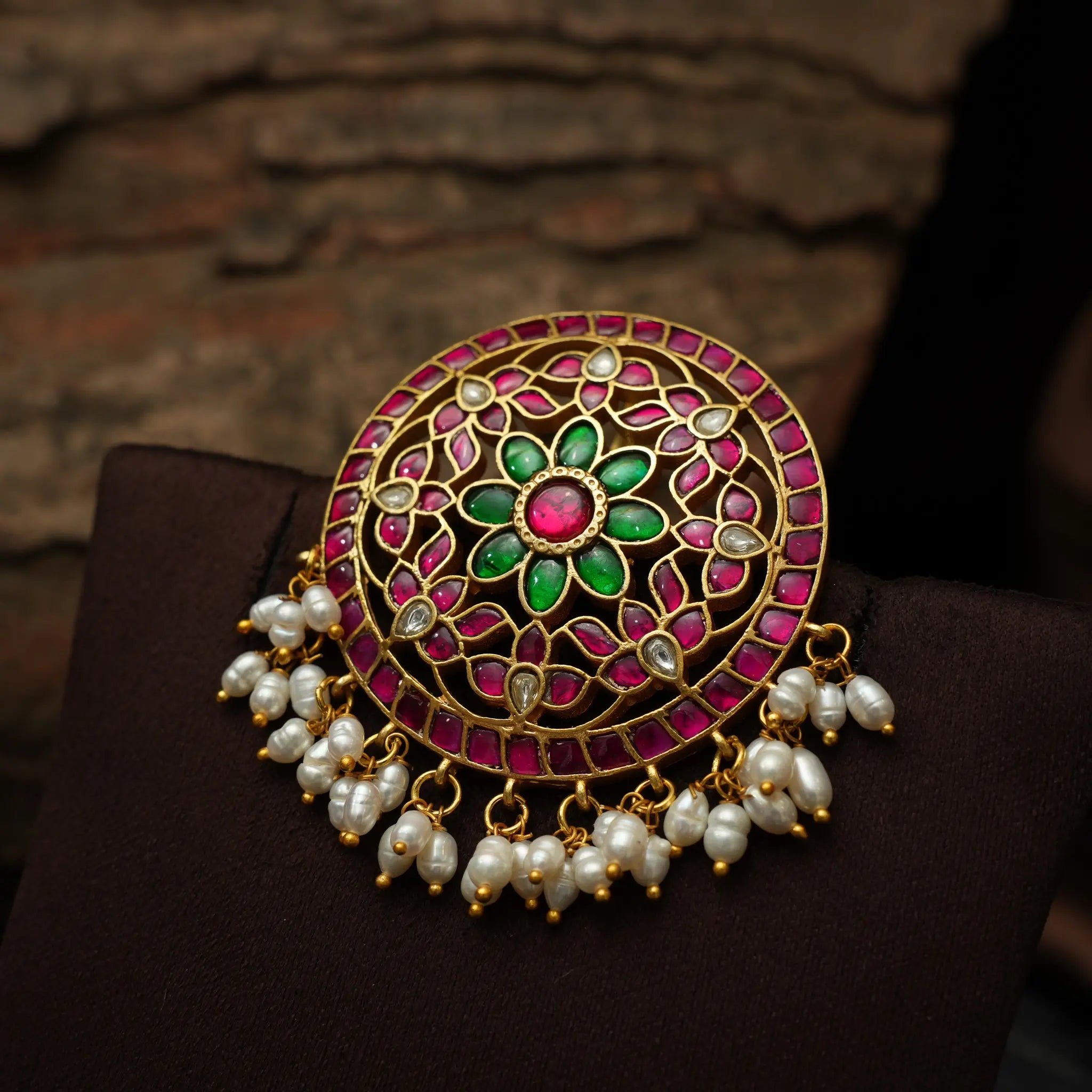 Rishab Polki Pendant