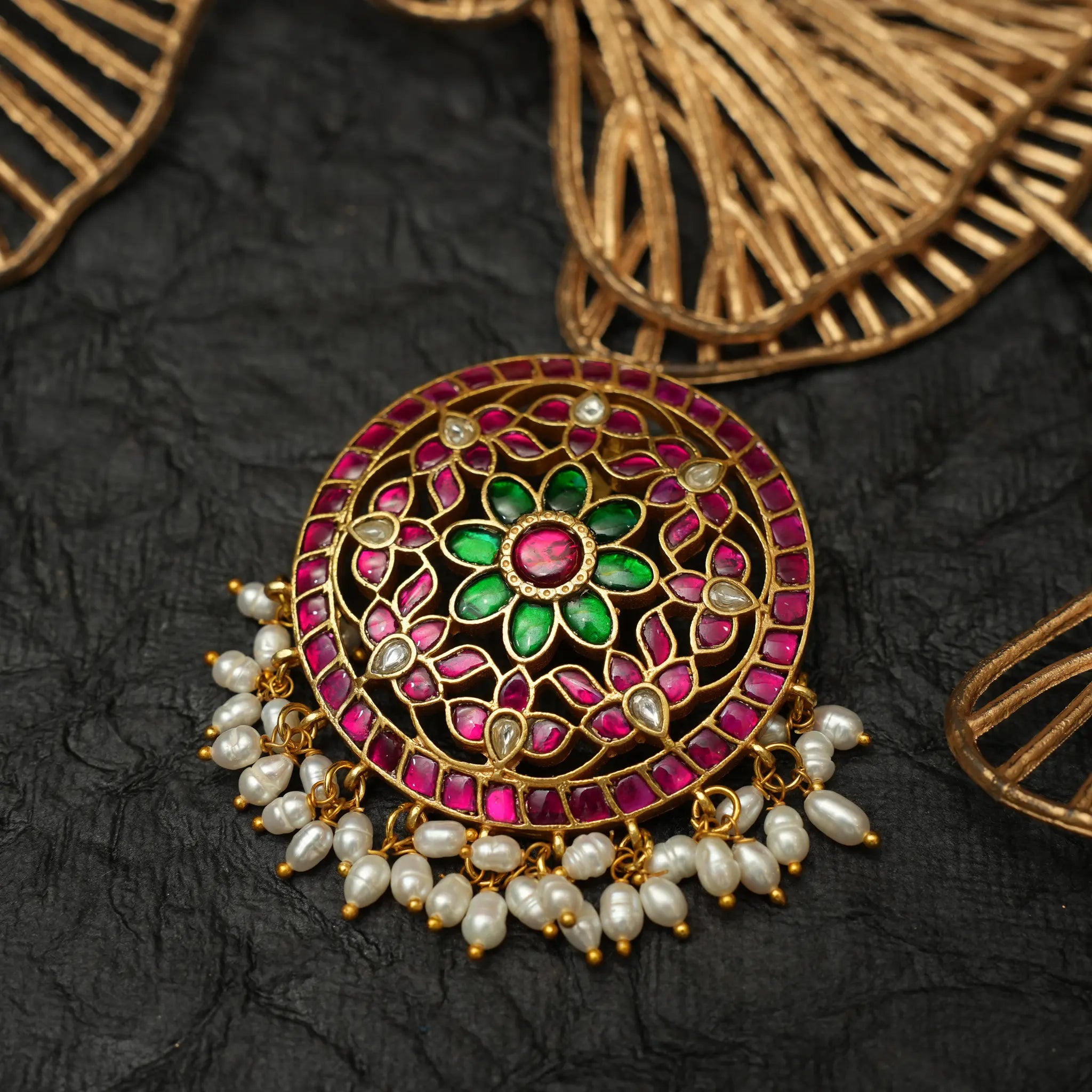 Rishab Polki Pendant