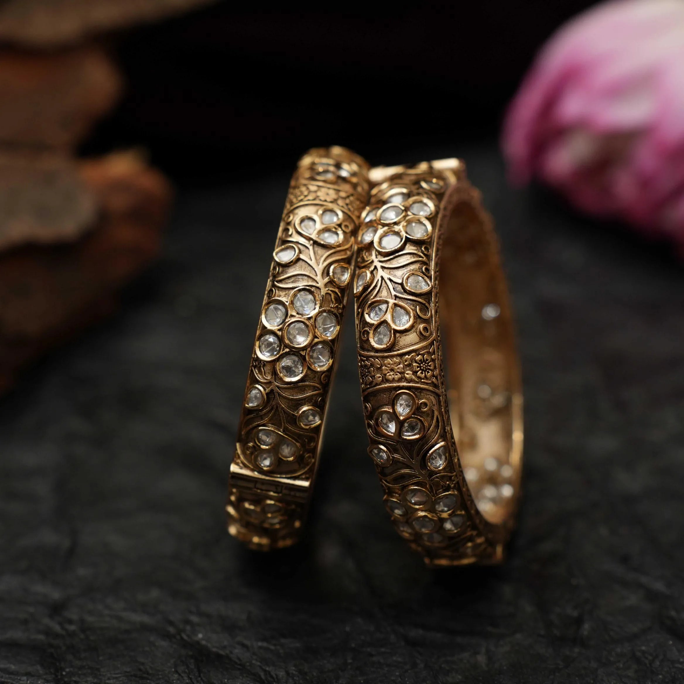 Rishika Polki Bangles