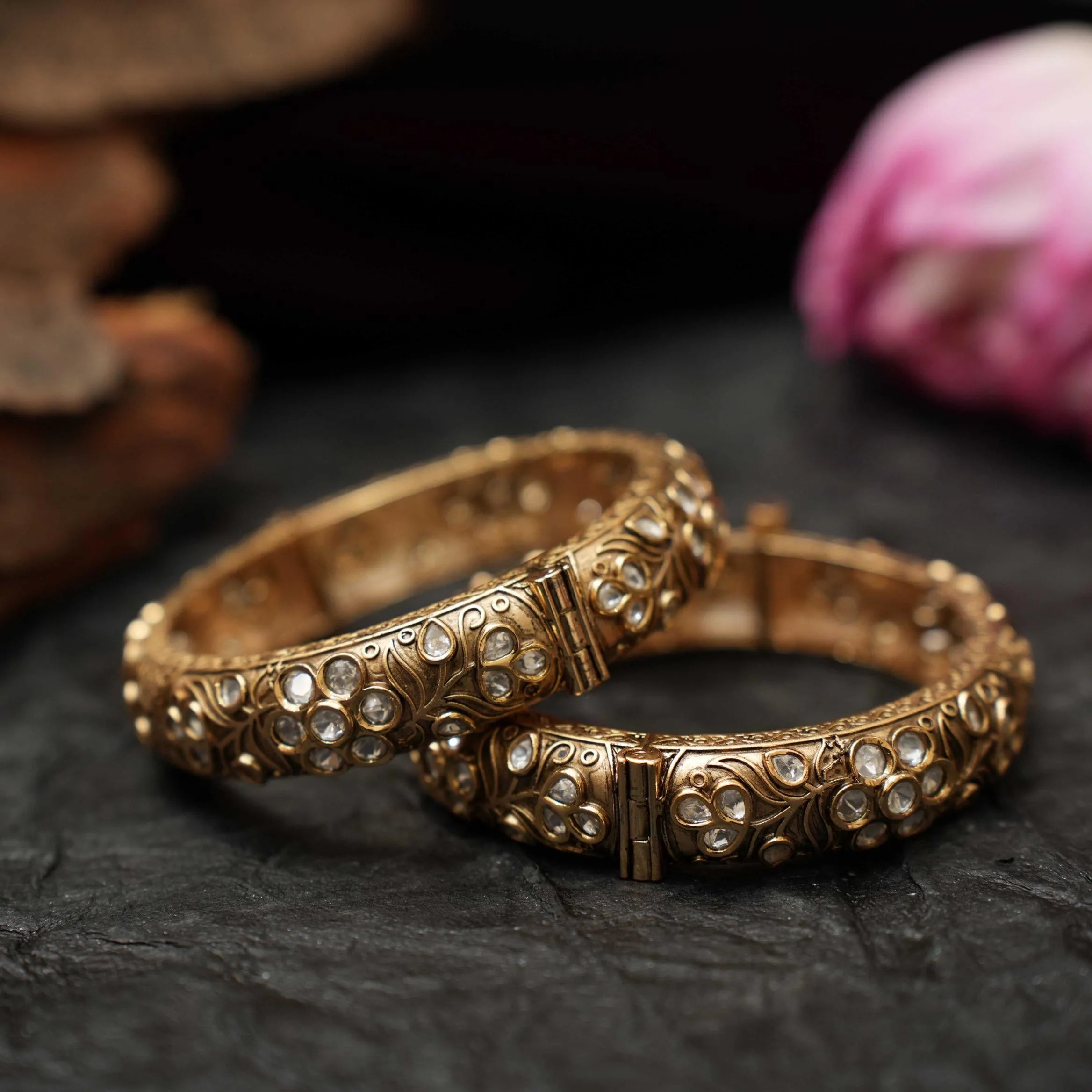 Rishika Polki Bangles