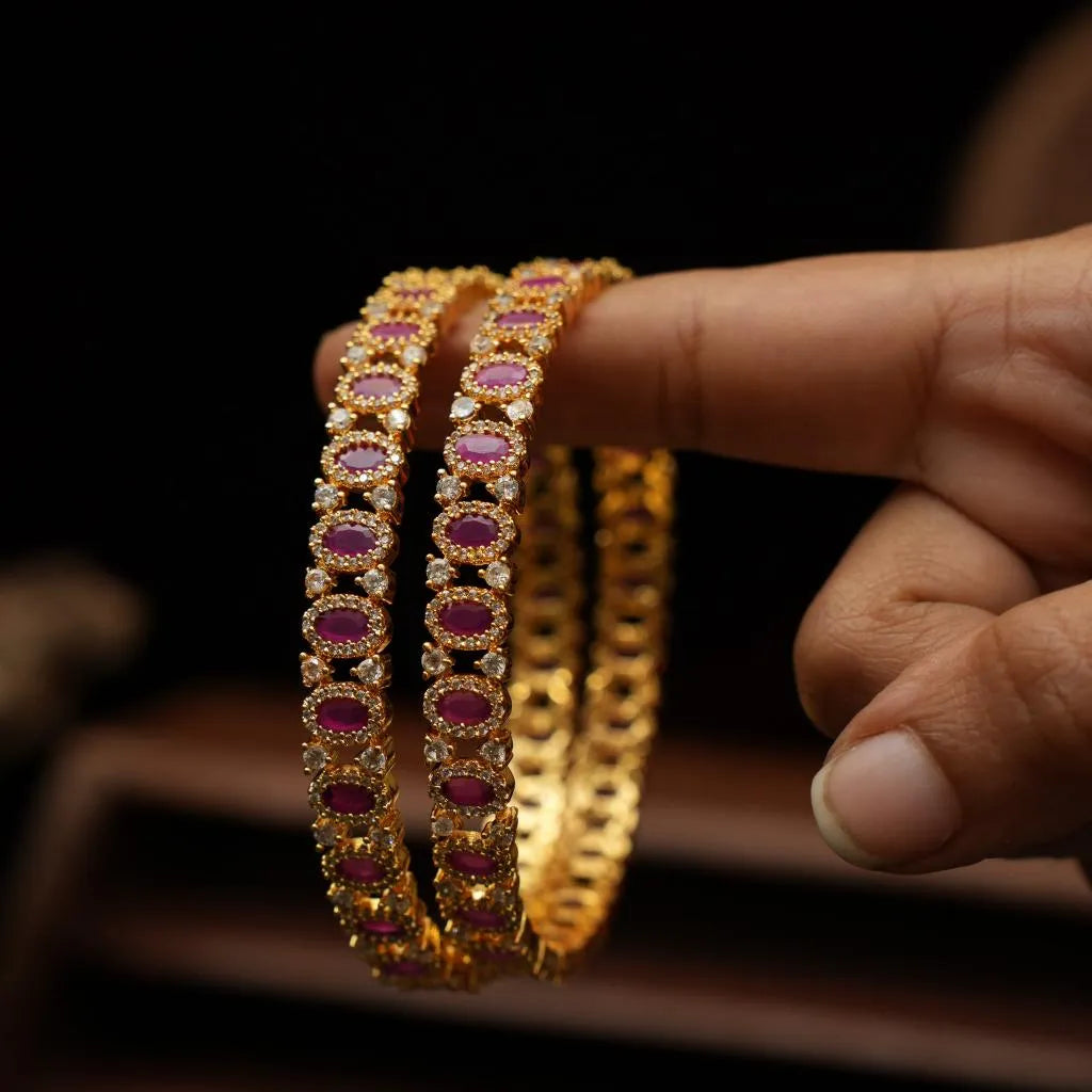 Riva Zircon Bangles