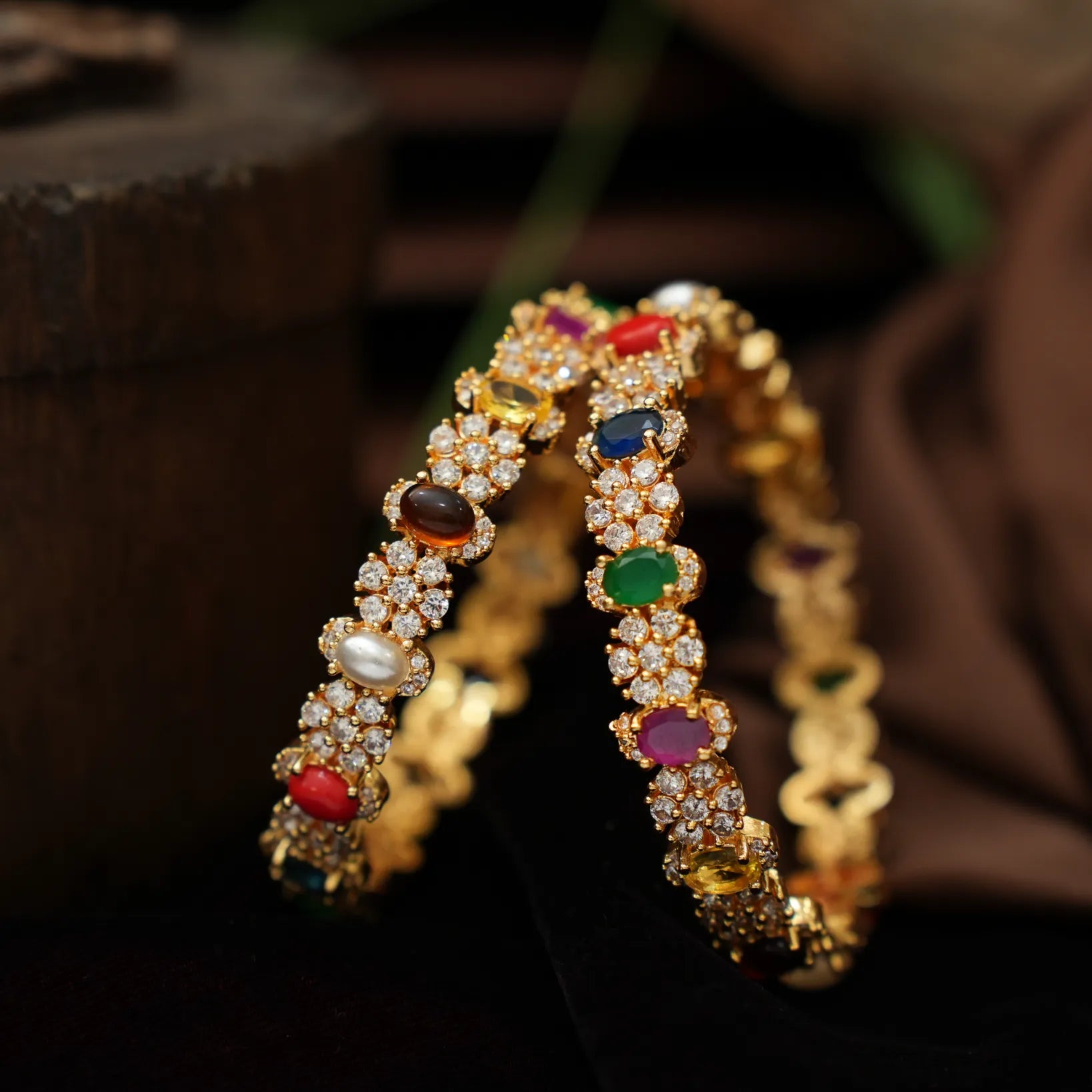 Riya Zircon Bangles