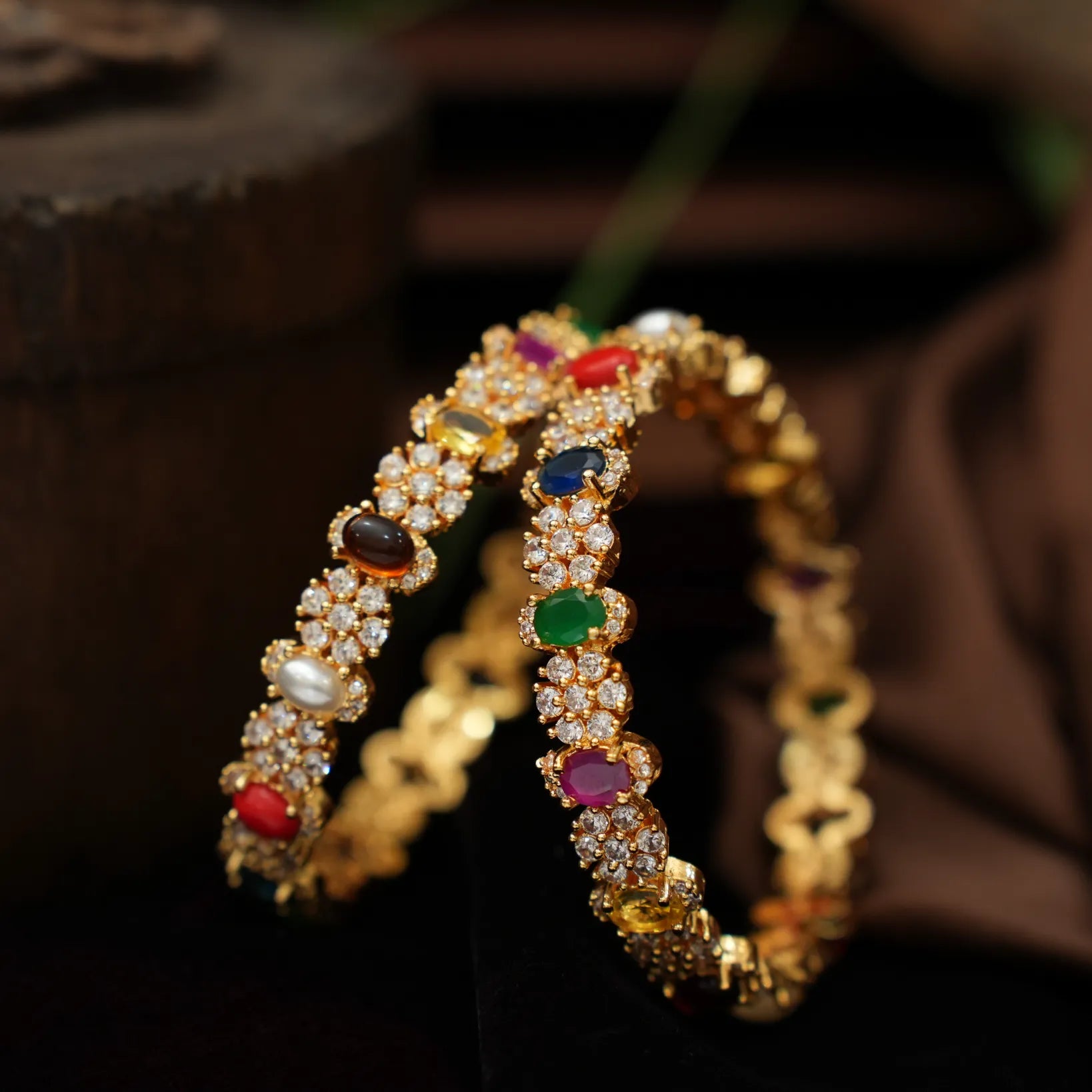 Riya Zircon Bangles