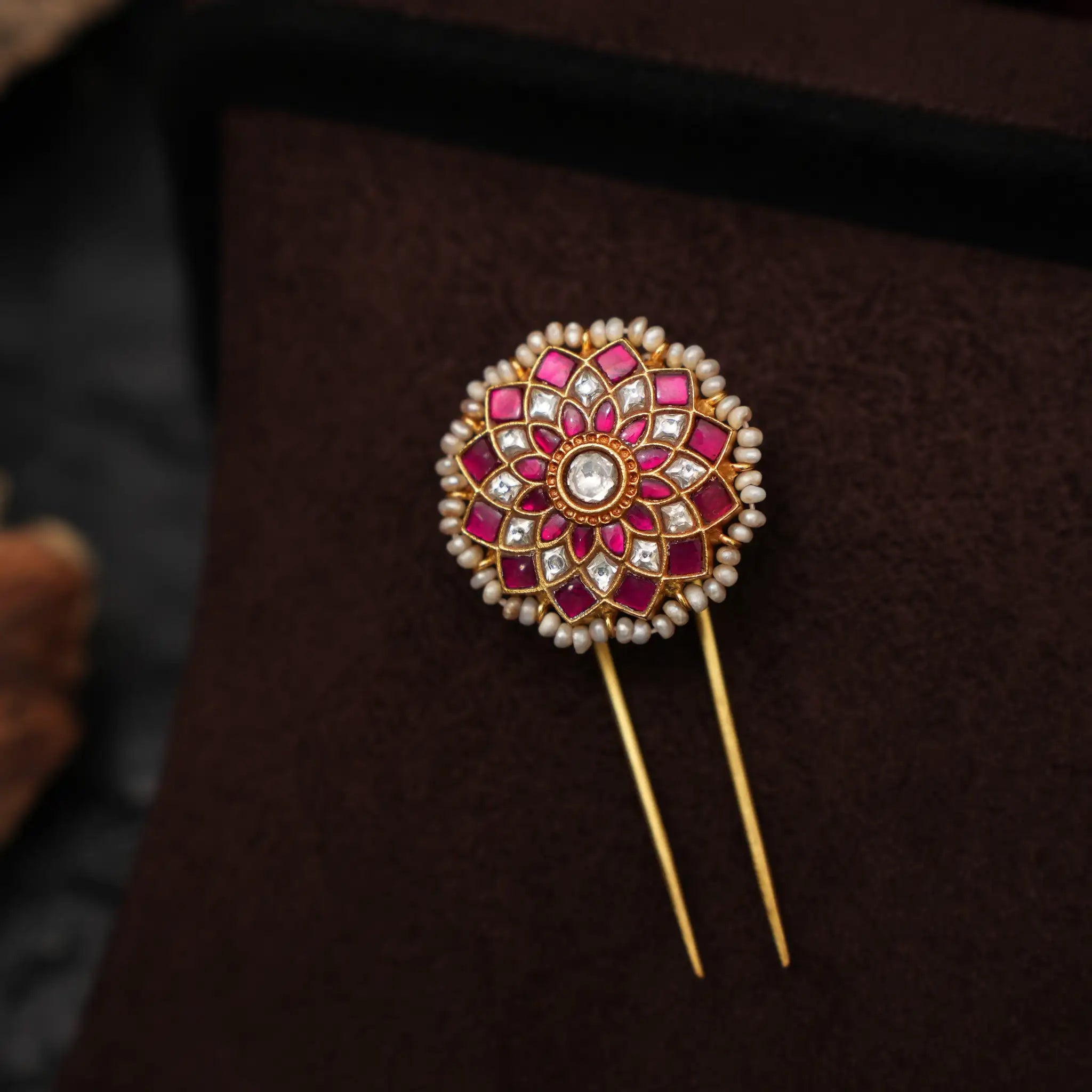 Riyana Silver Hair Pin