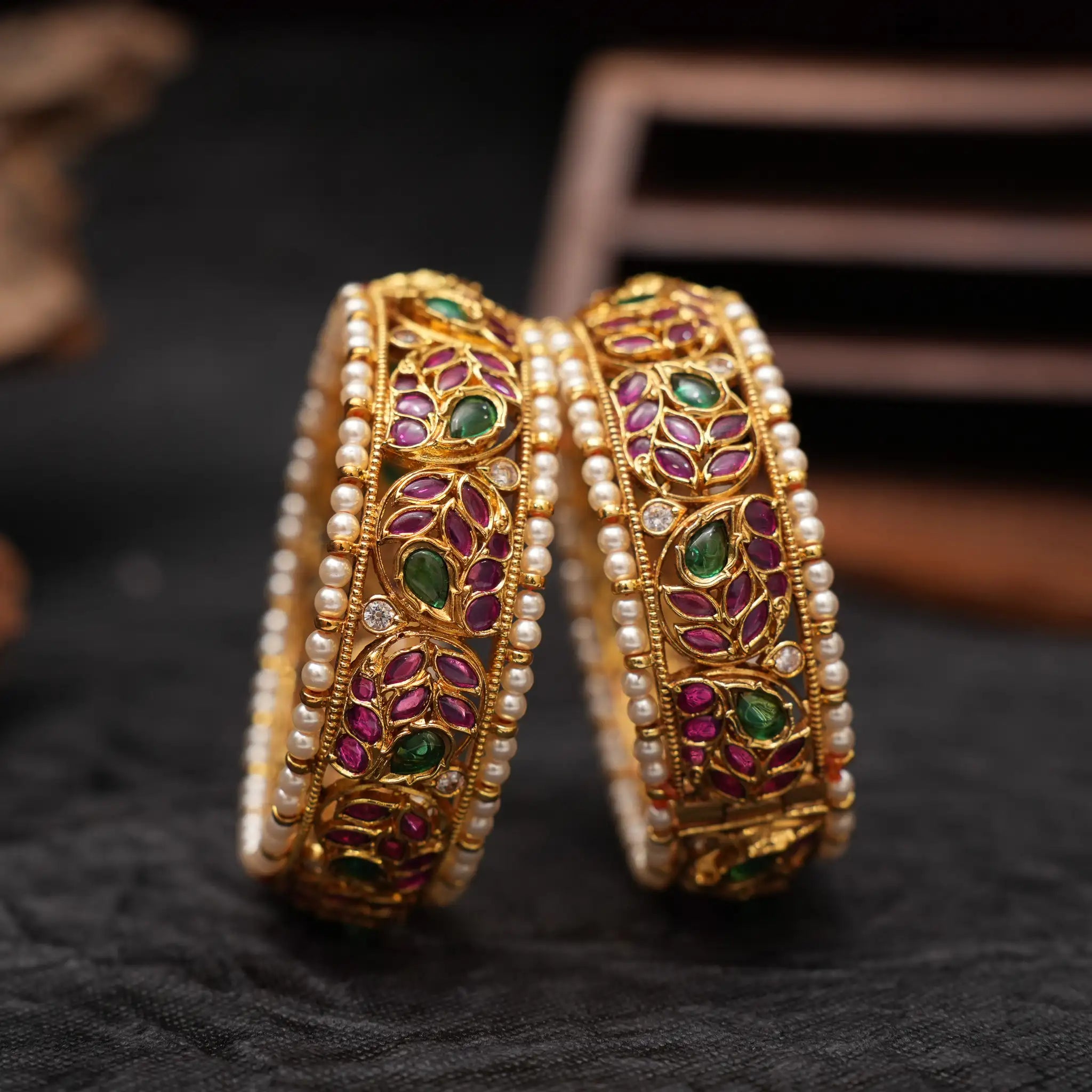 Rucya Polki Bangles