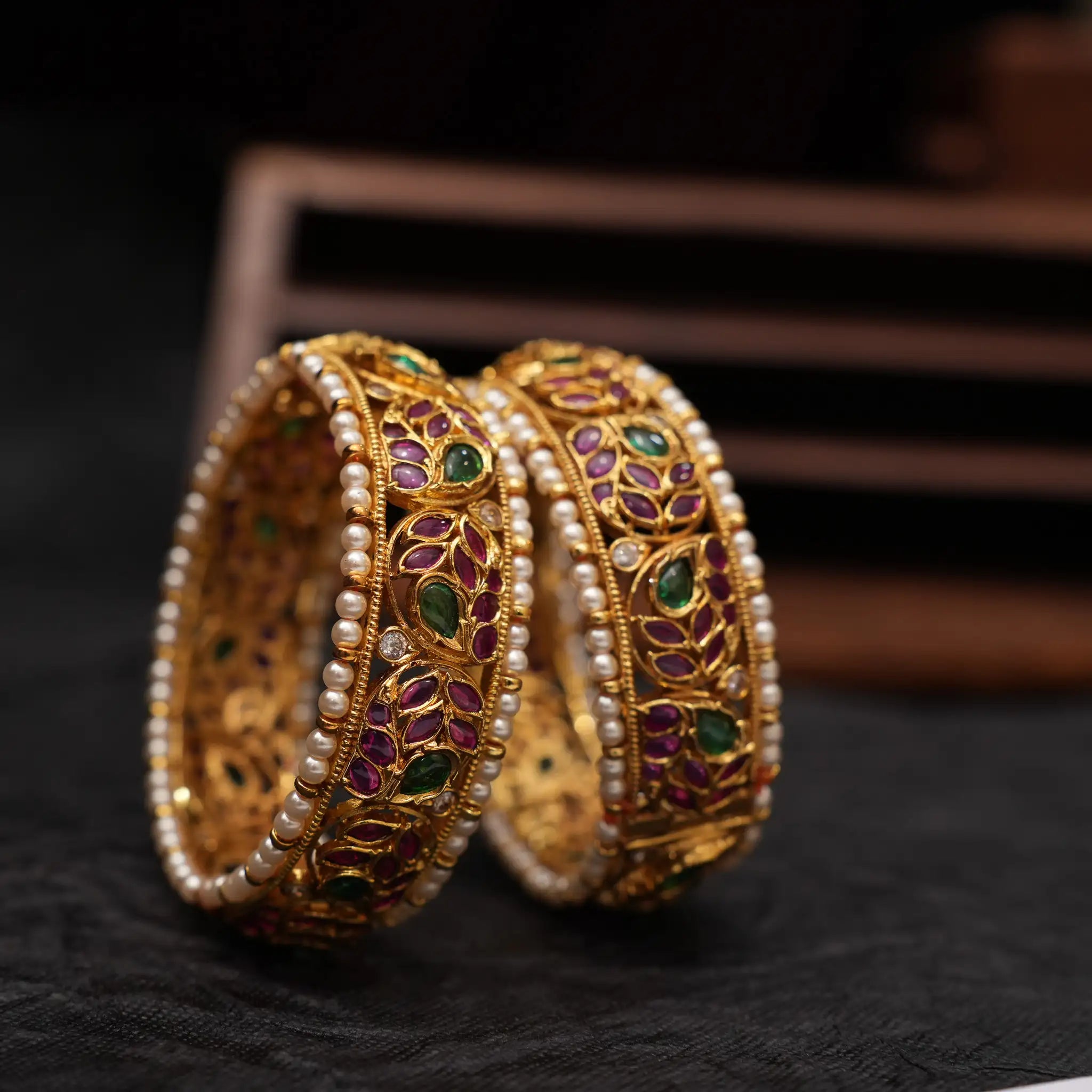 Rucya Polki Bangles