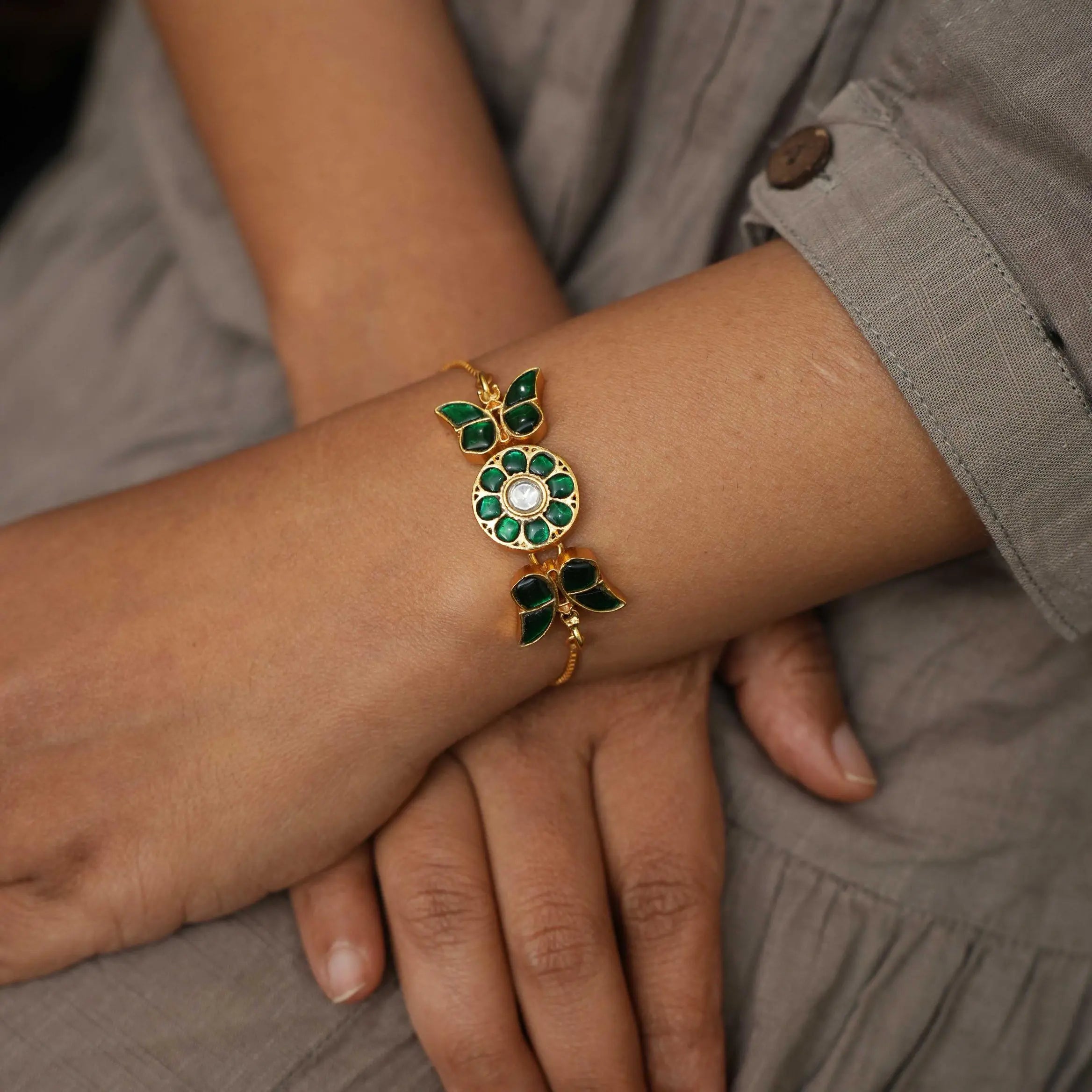 Ruhi Silver Bracelet