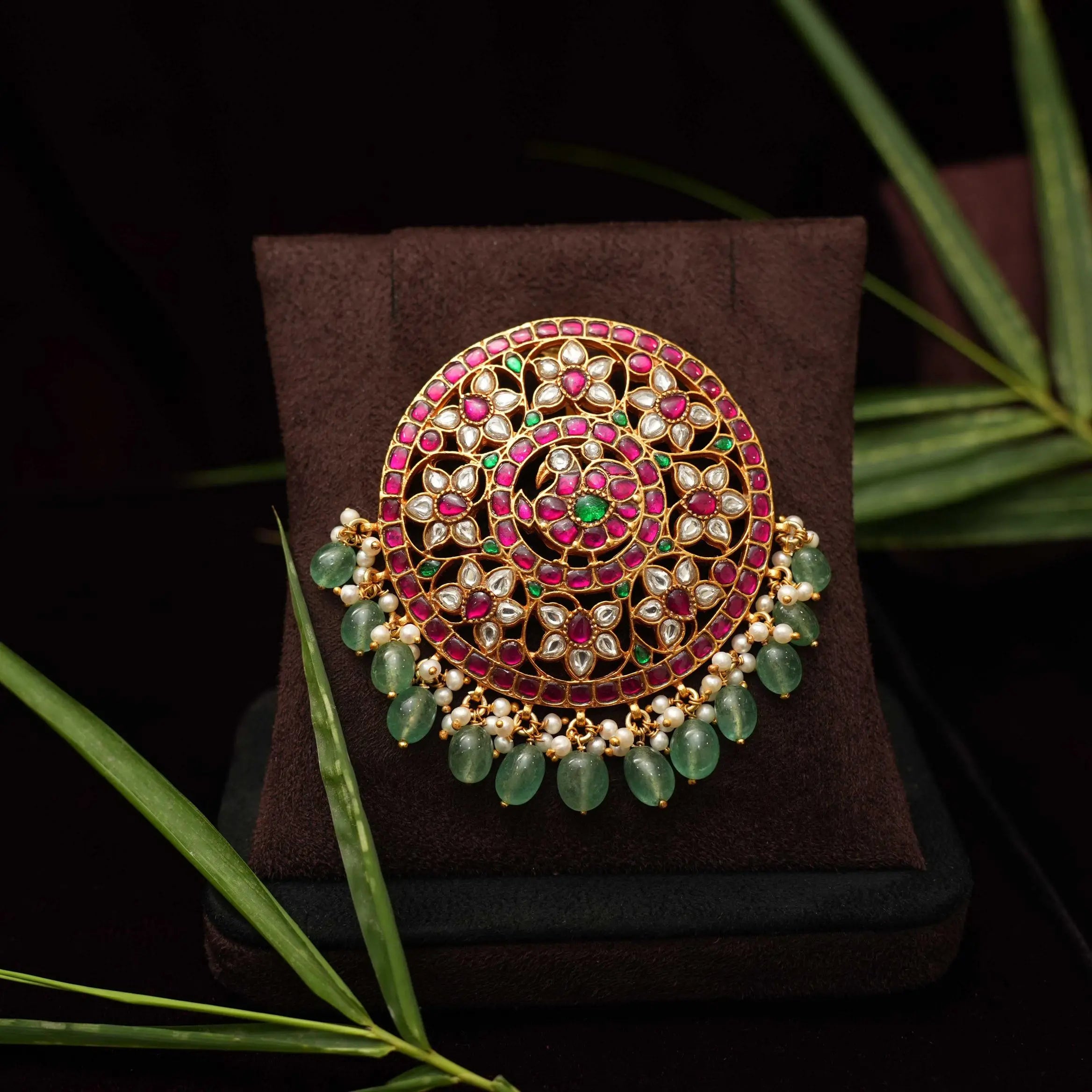 Rukmani Silver Pendant