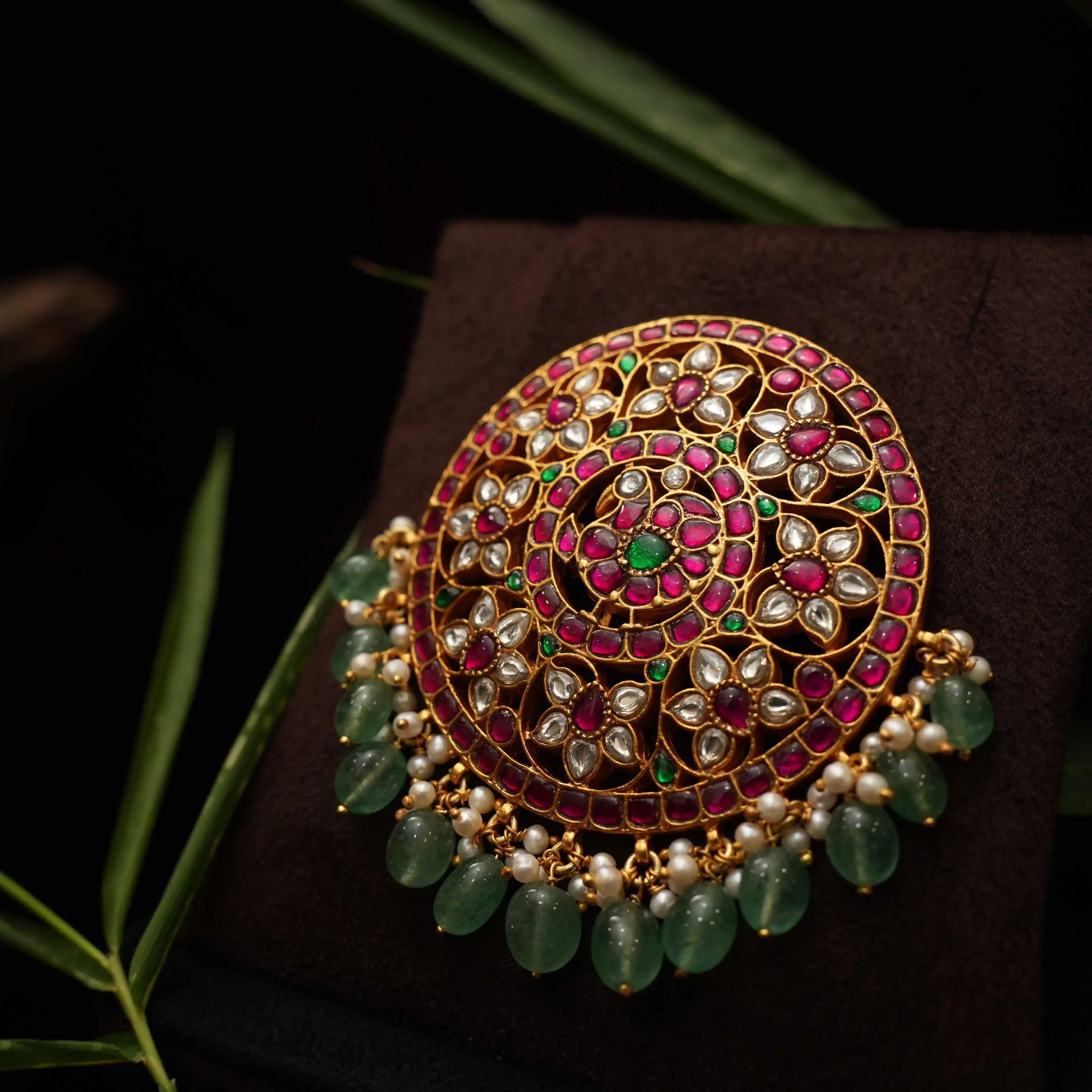 Rukmani Silver Pendant