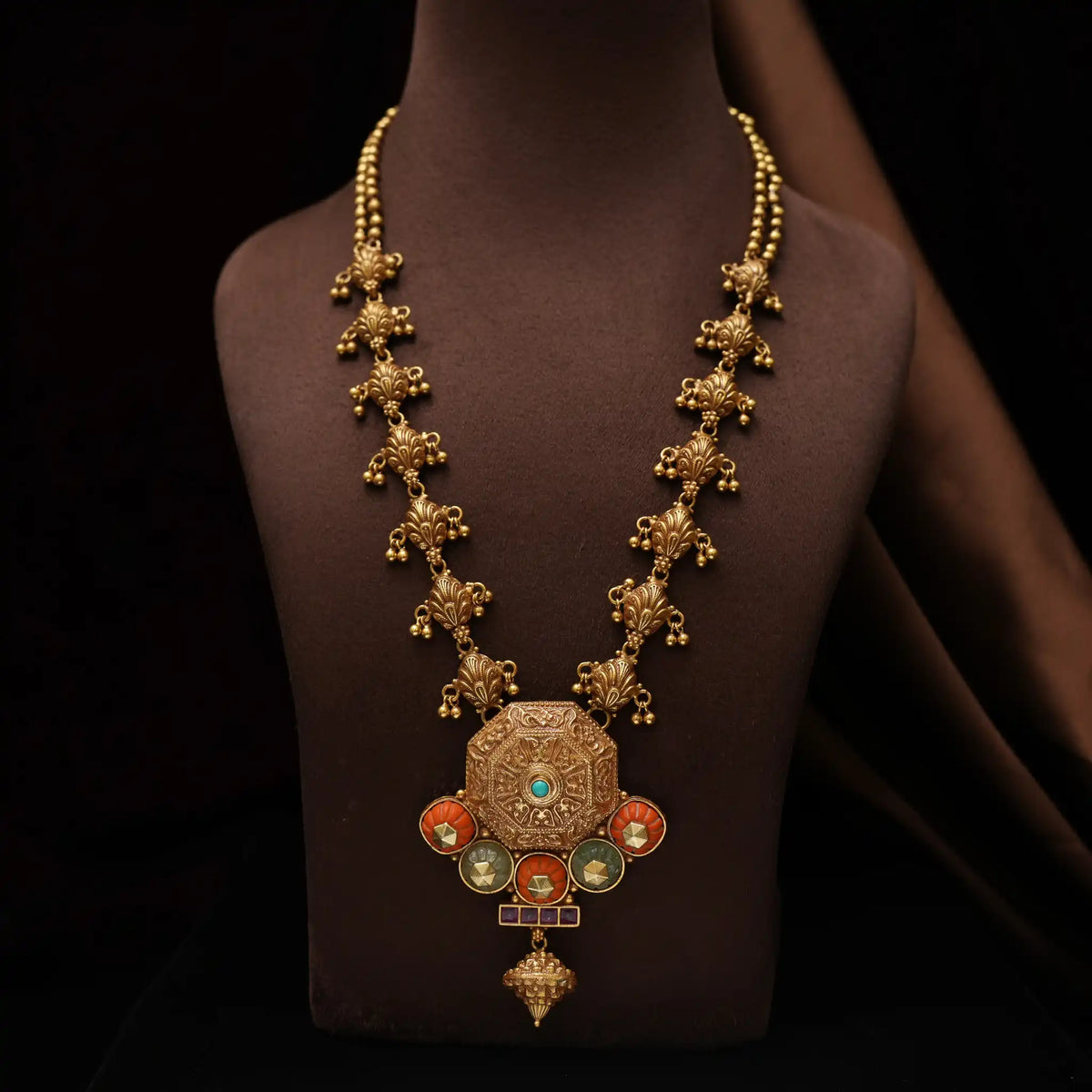 Santhoshi Silver Necklace