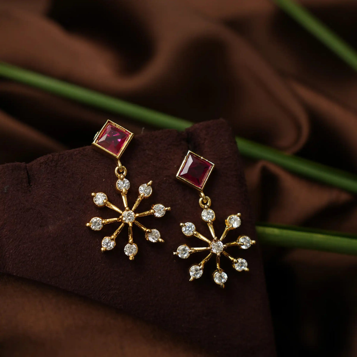 Chaitanya Zircon Earrings