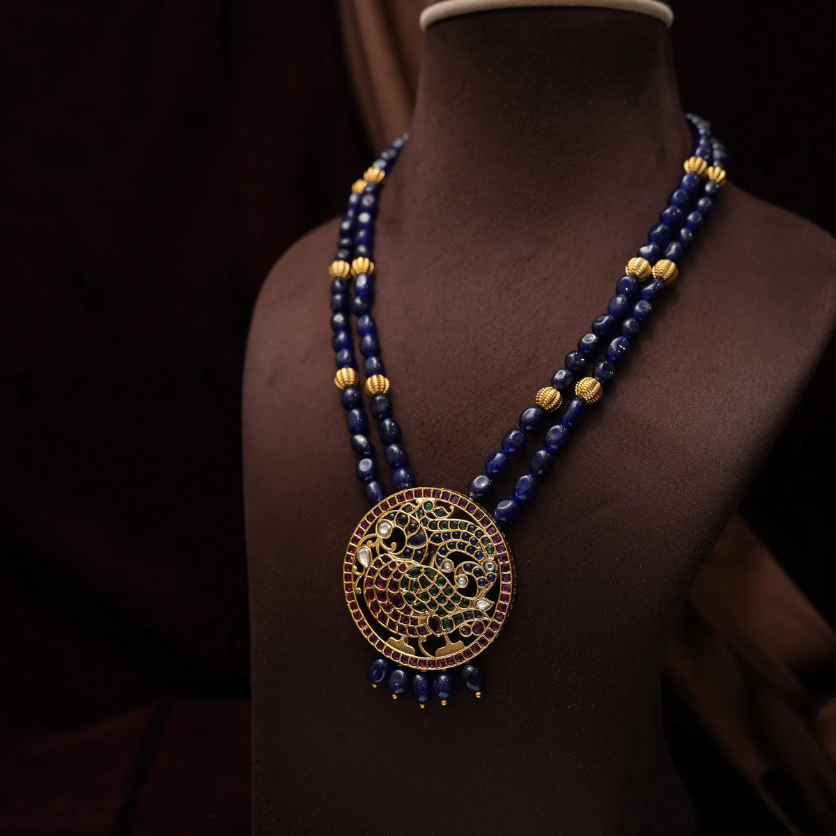 Marudhvathi Antique Beaded Necklace