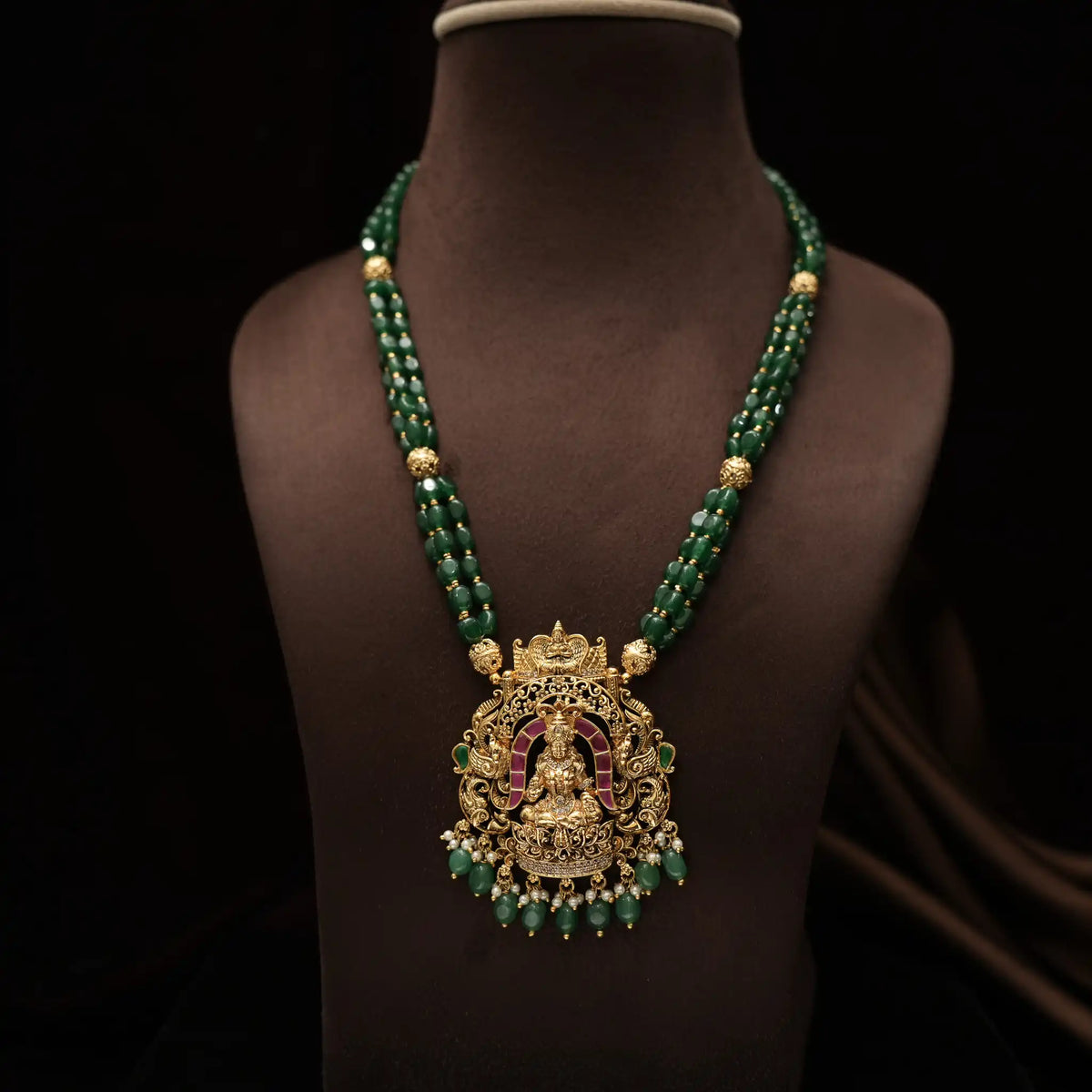 Prateeksha Antique Beaded Necklace