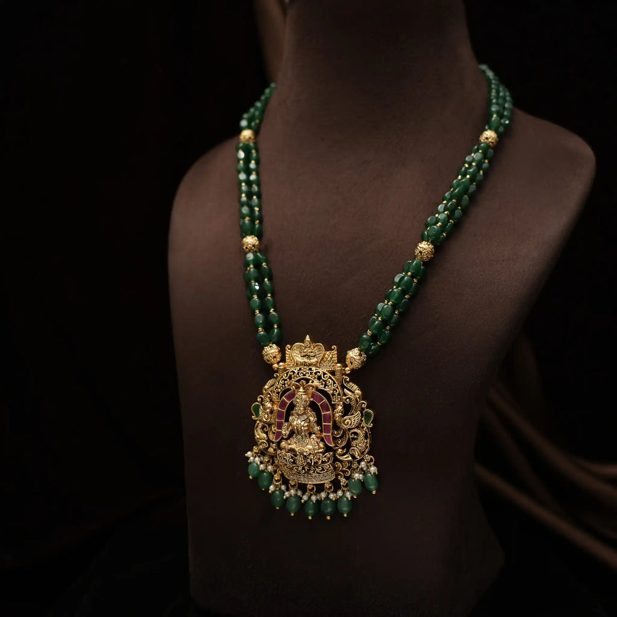 Prateeksha Antique Beaded Necklace