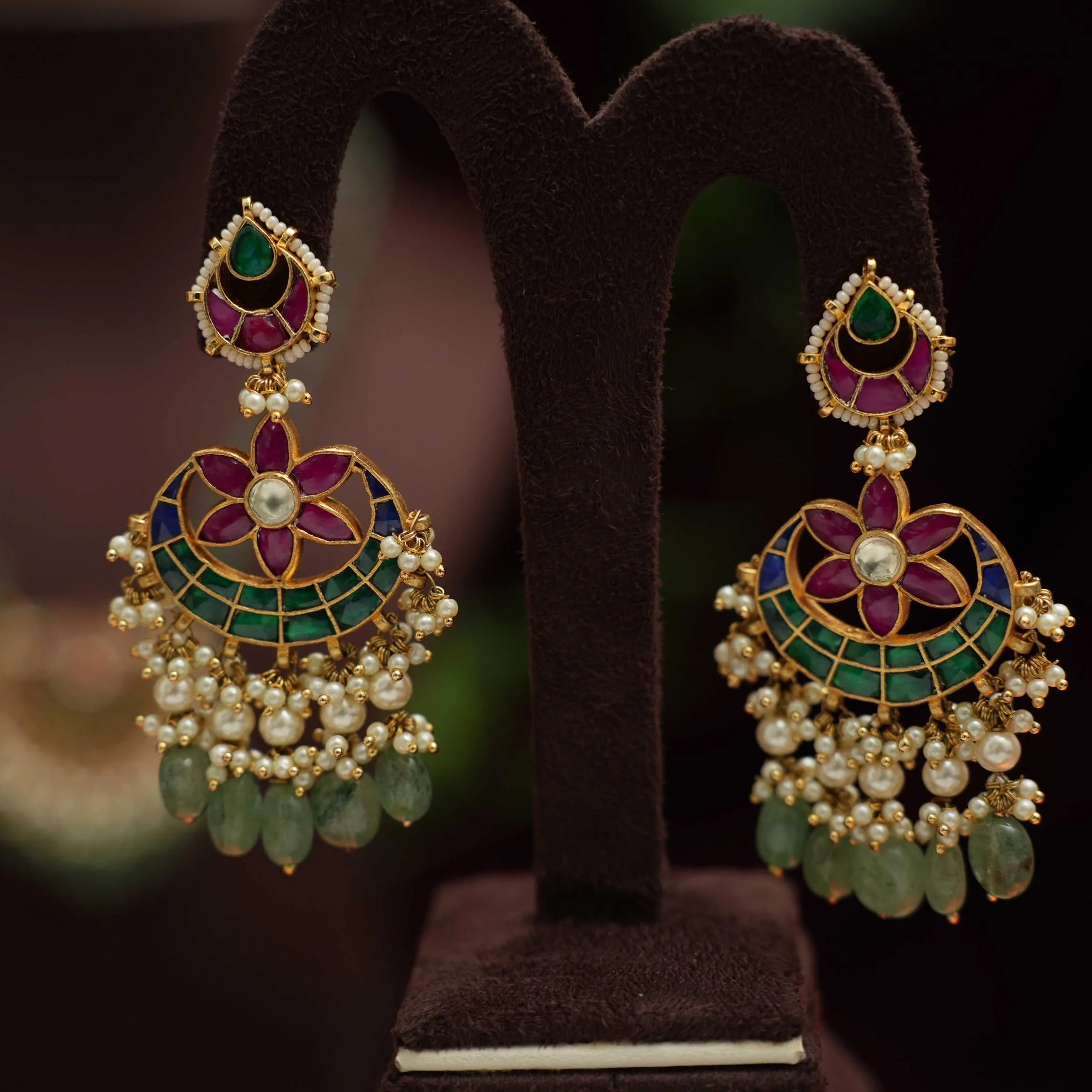 Poormisha Polki Necklace - Rimli Boutique