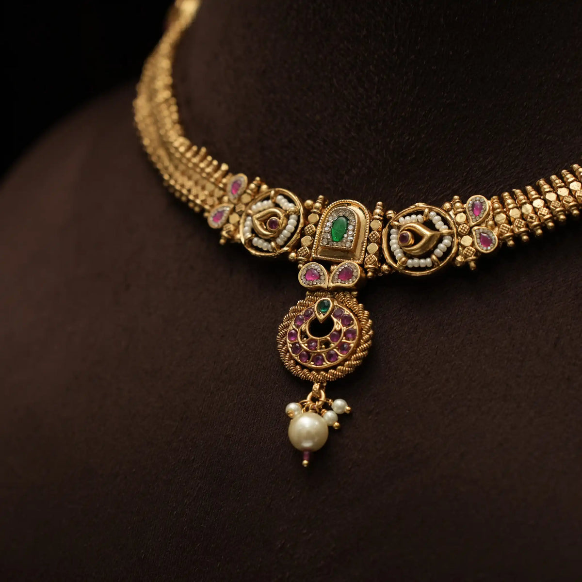 Lata Antique Necklace