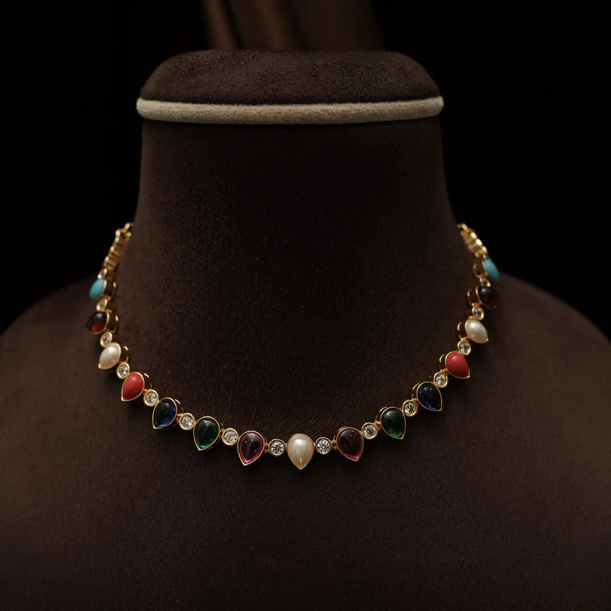 Anika Navaratna Antique Necklace