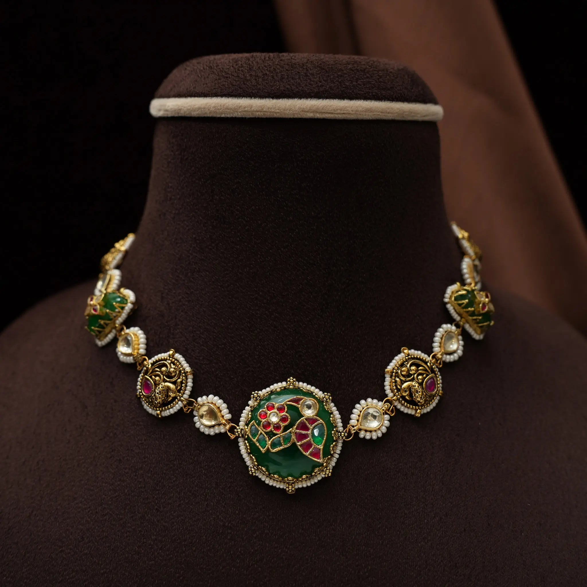 Apeshka Polki Choker - Kavi Lina