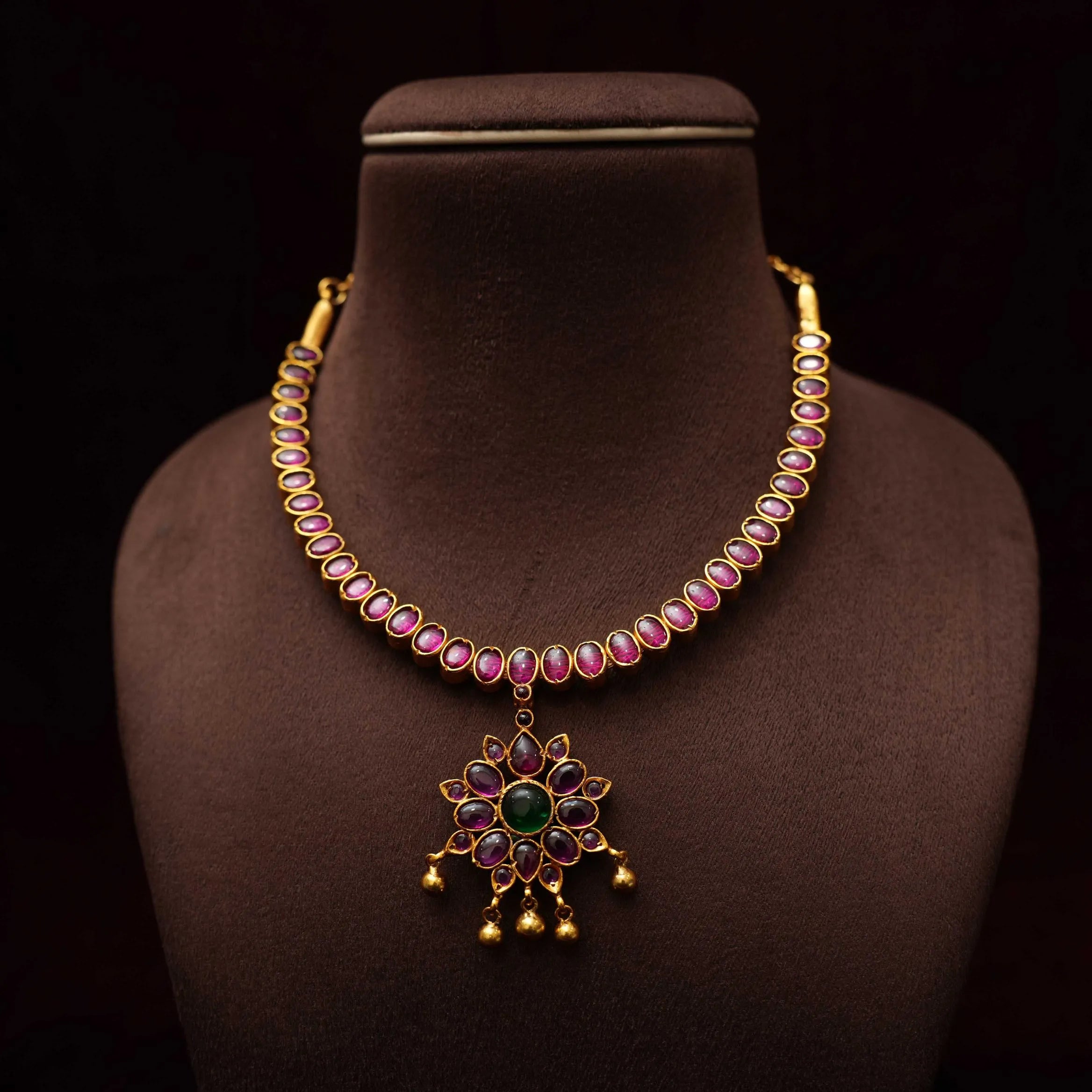 Ajna Silver Reversible Necklace - Rimli Boutique