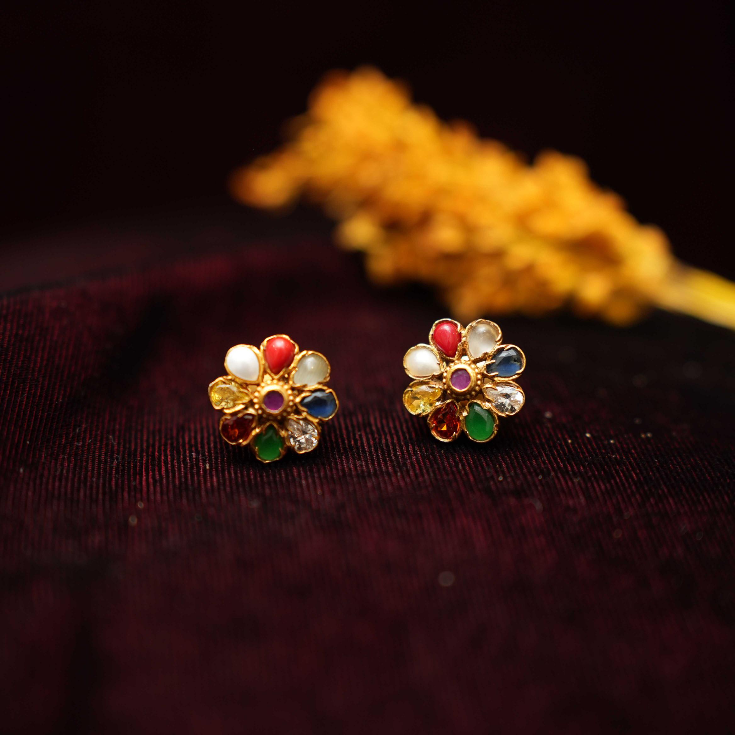 Chakrika Silver Ear Stud - Rimli Boutique