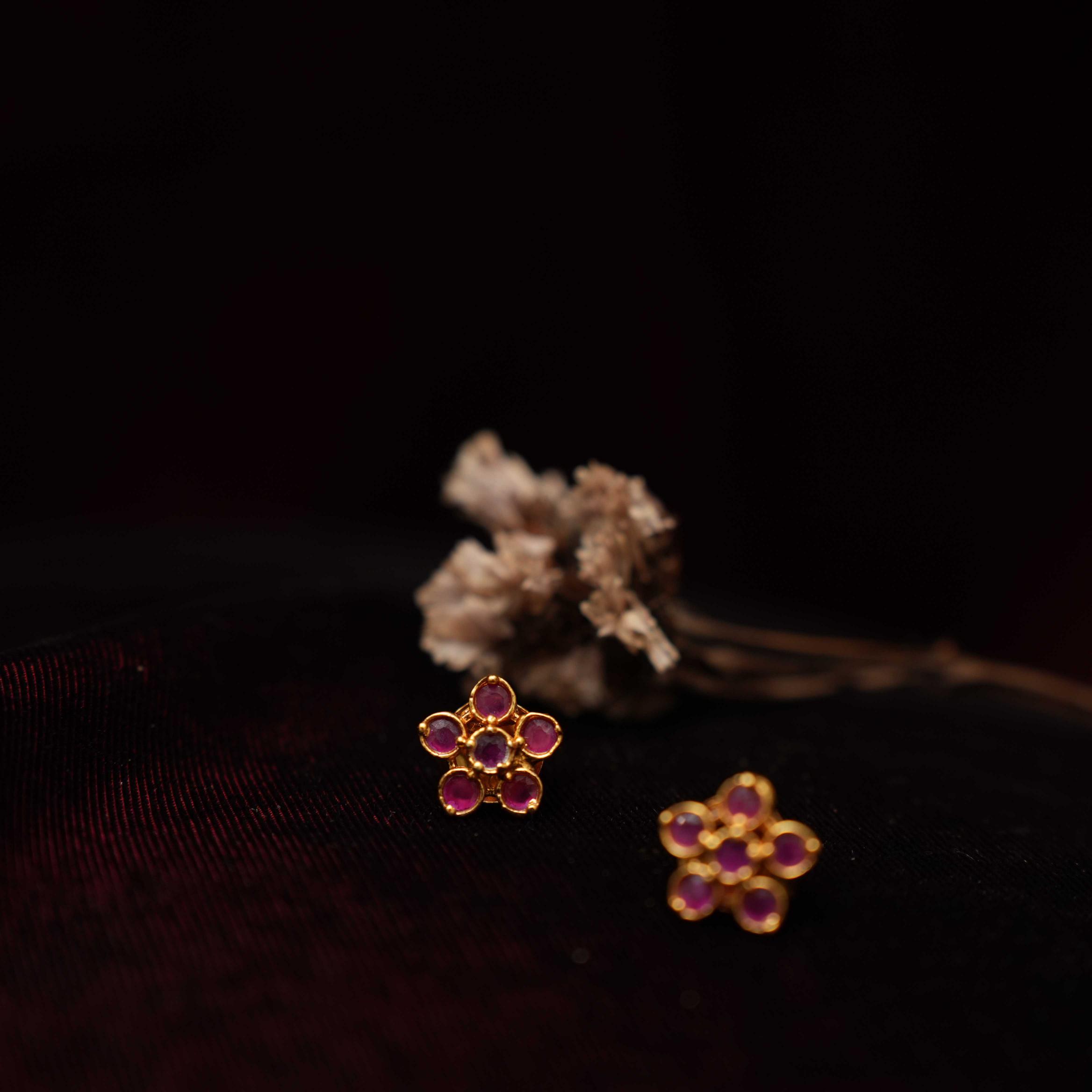 Devani Silver Ear Stud - Rimli Boutique