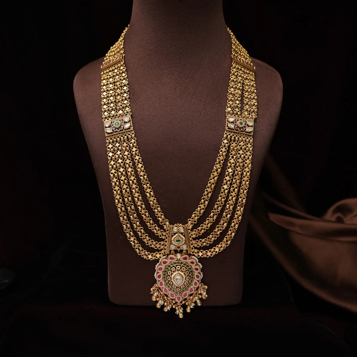 Dipika Antique Necklace - Long