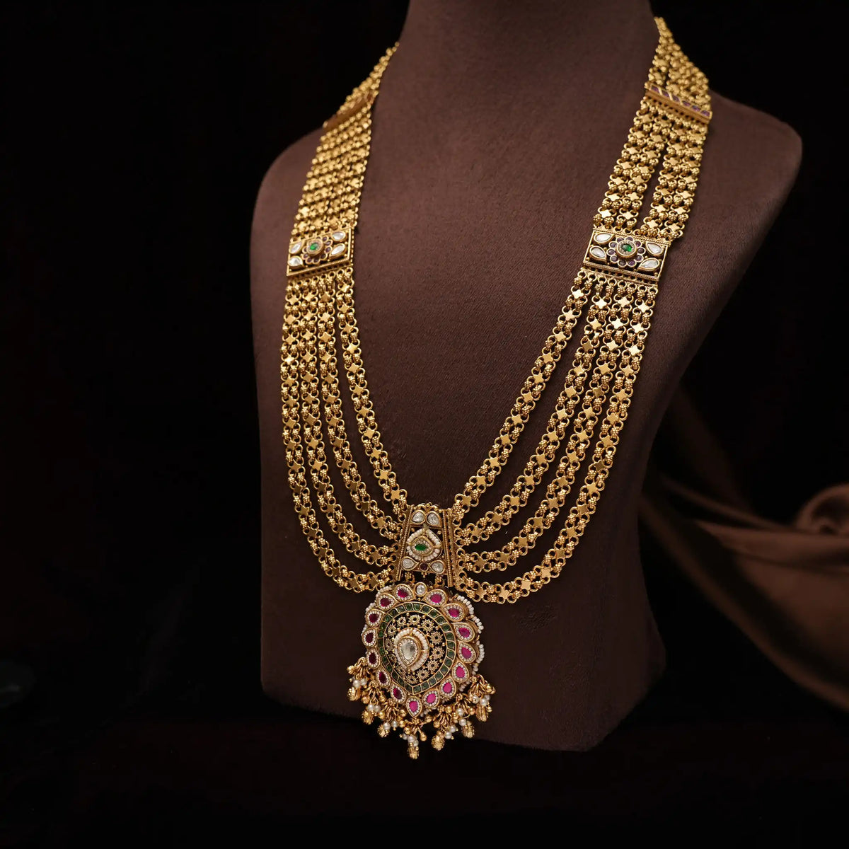 Dipika Antique Necklace - Long
