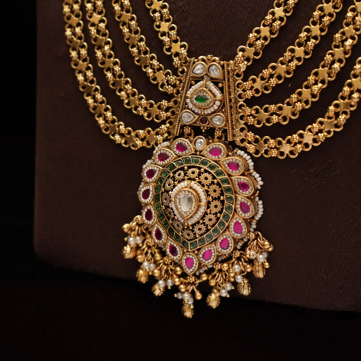 Dipika Antique Necklace - Long