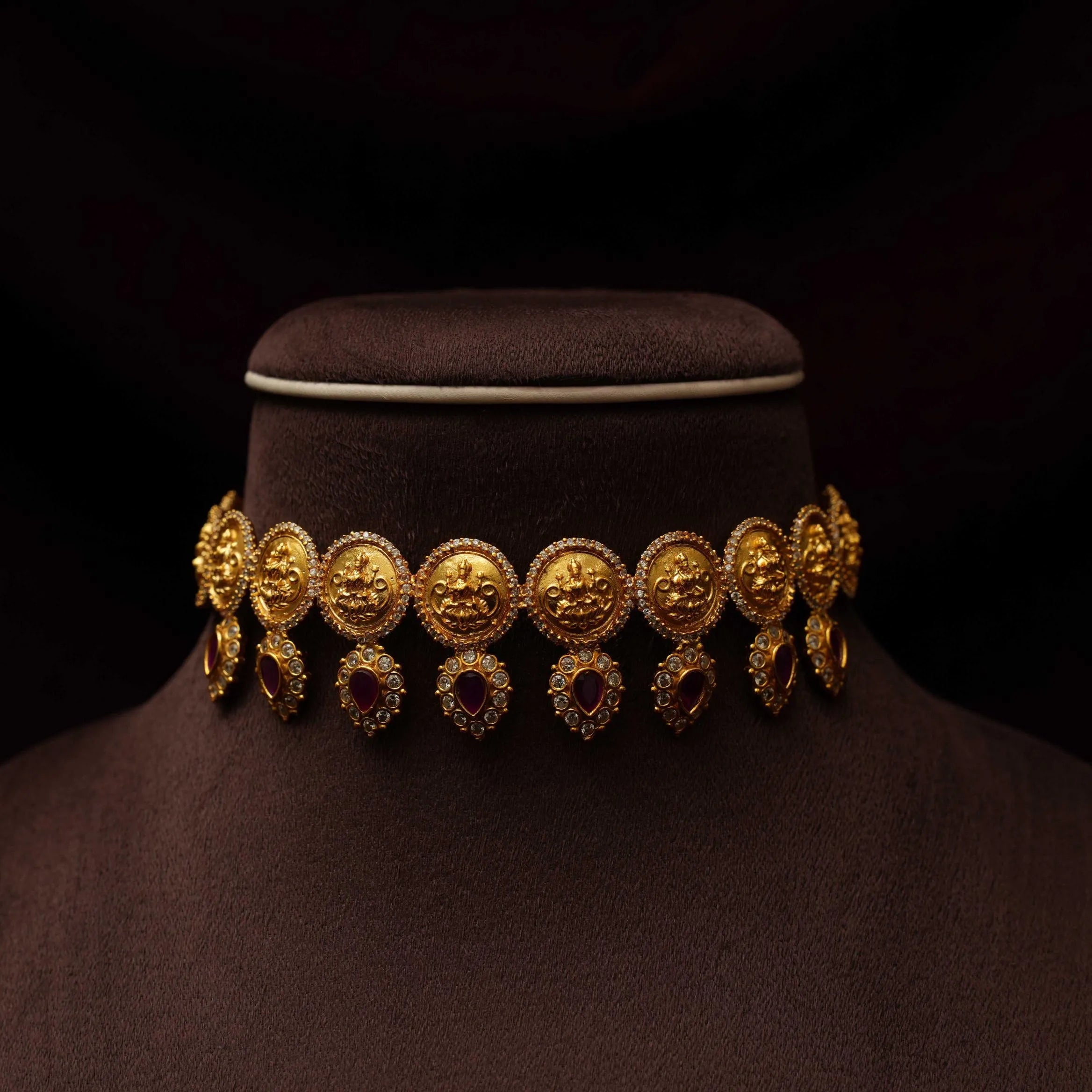 Vibha Silver Coin Choker - Rimli Boutique