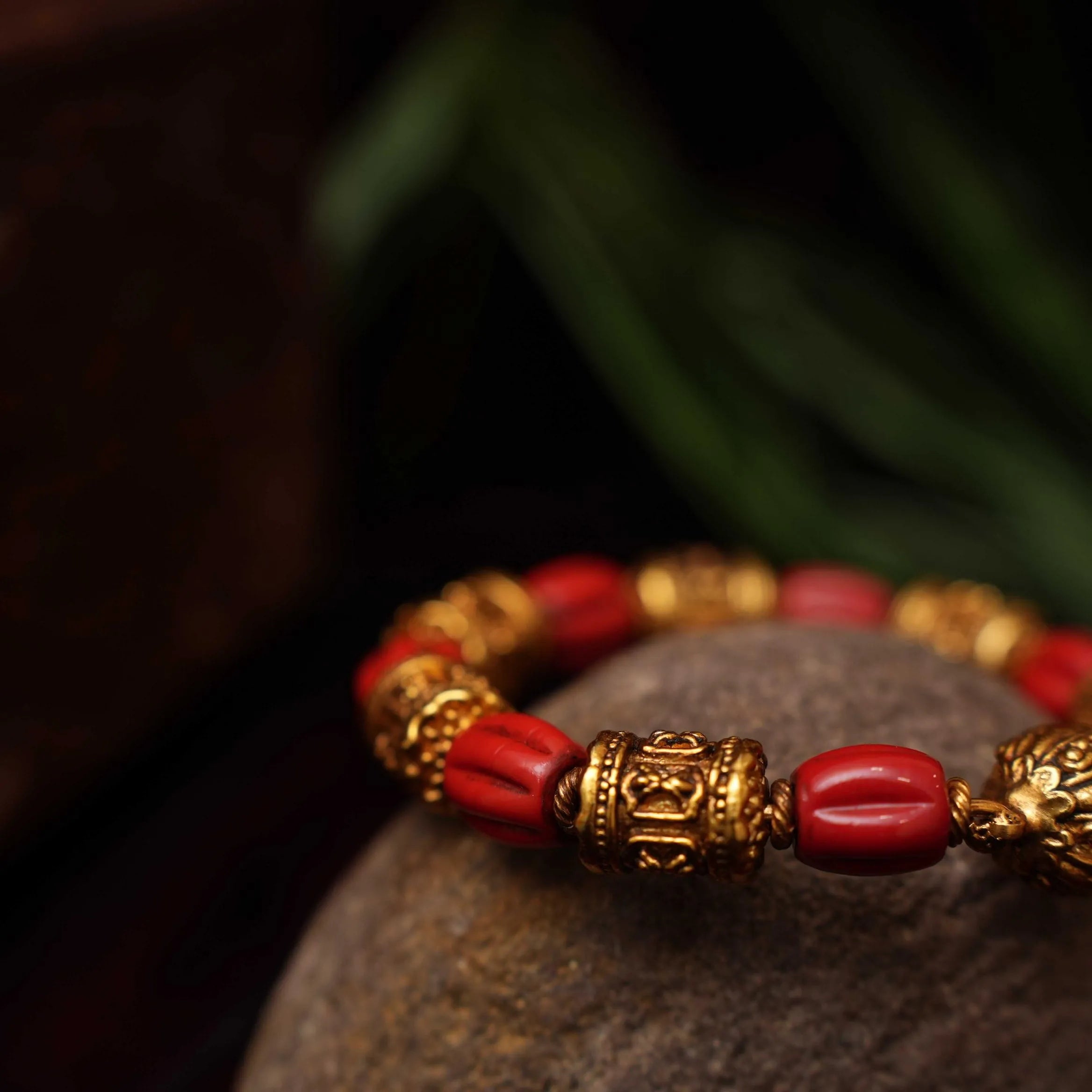 Caitri Silver Coral Bangle - Rimli Boutique