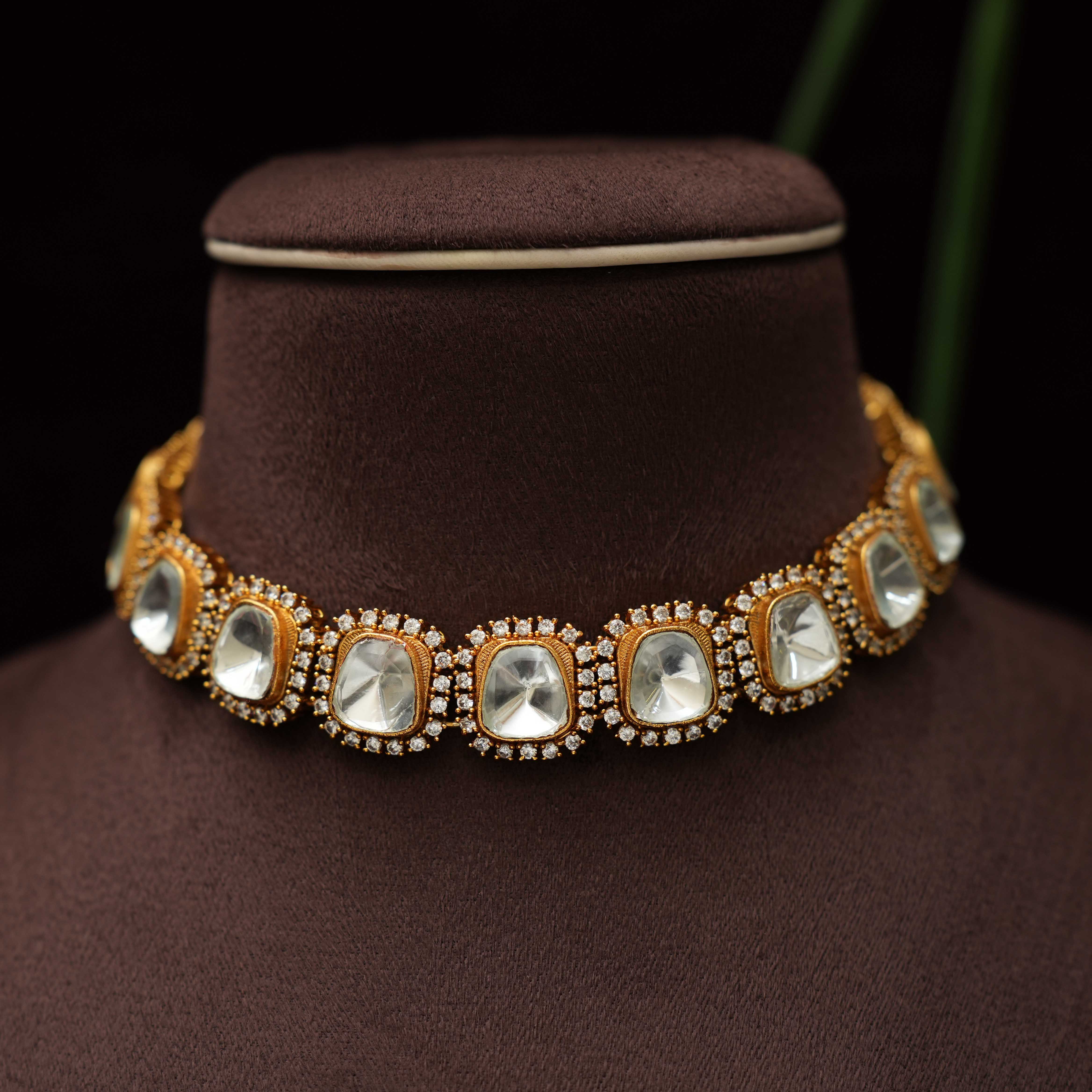 Heeya Kundan Choker - Rimli Boutique