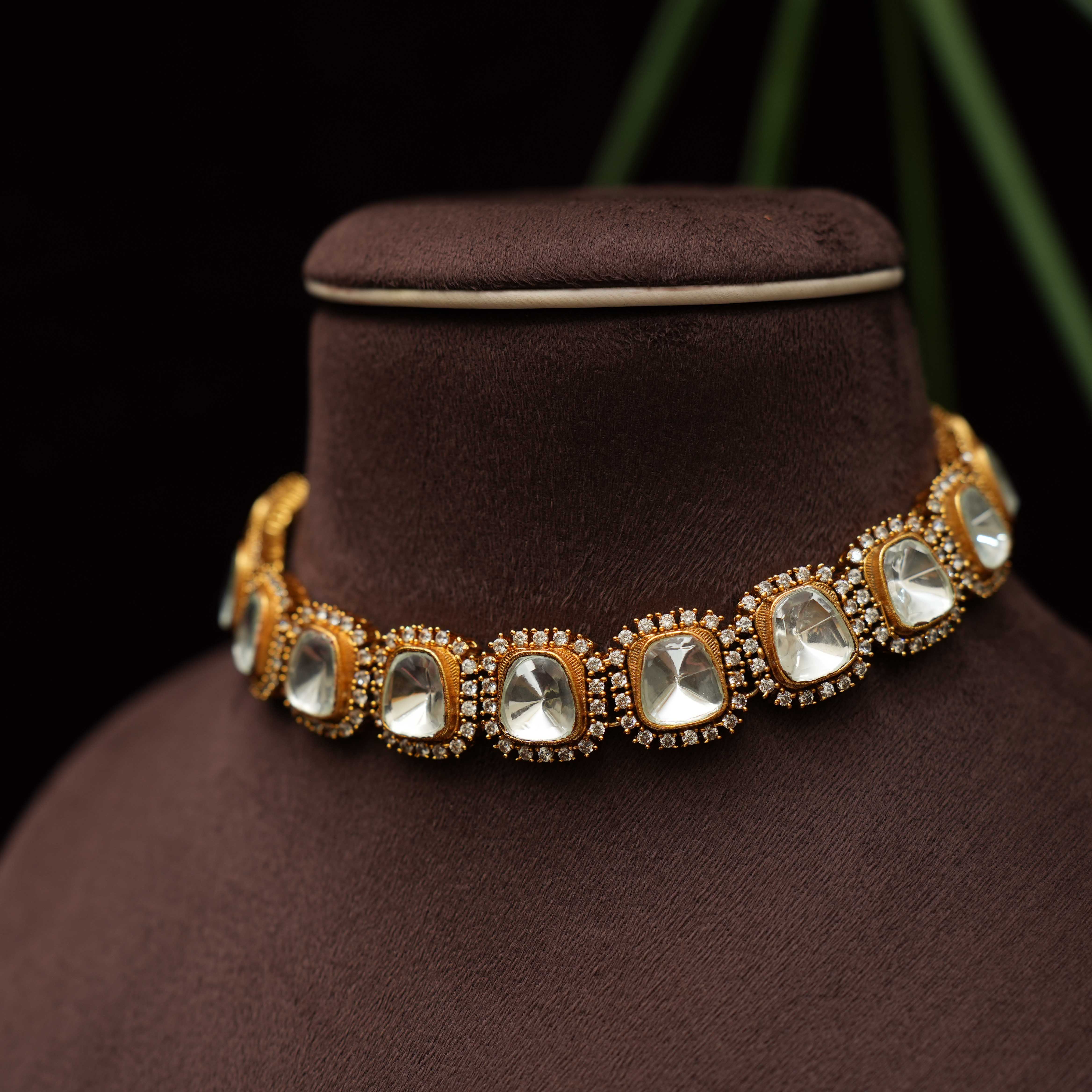 Heeya Kundan Choker - Rimli Boutique