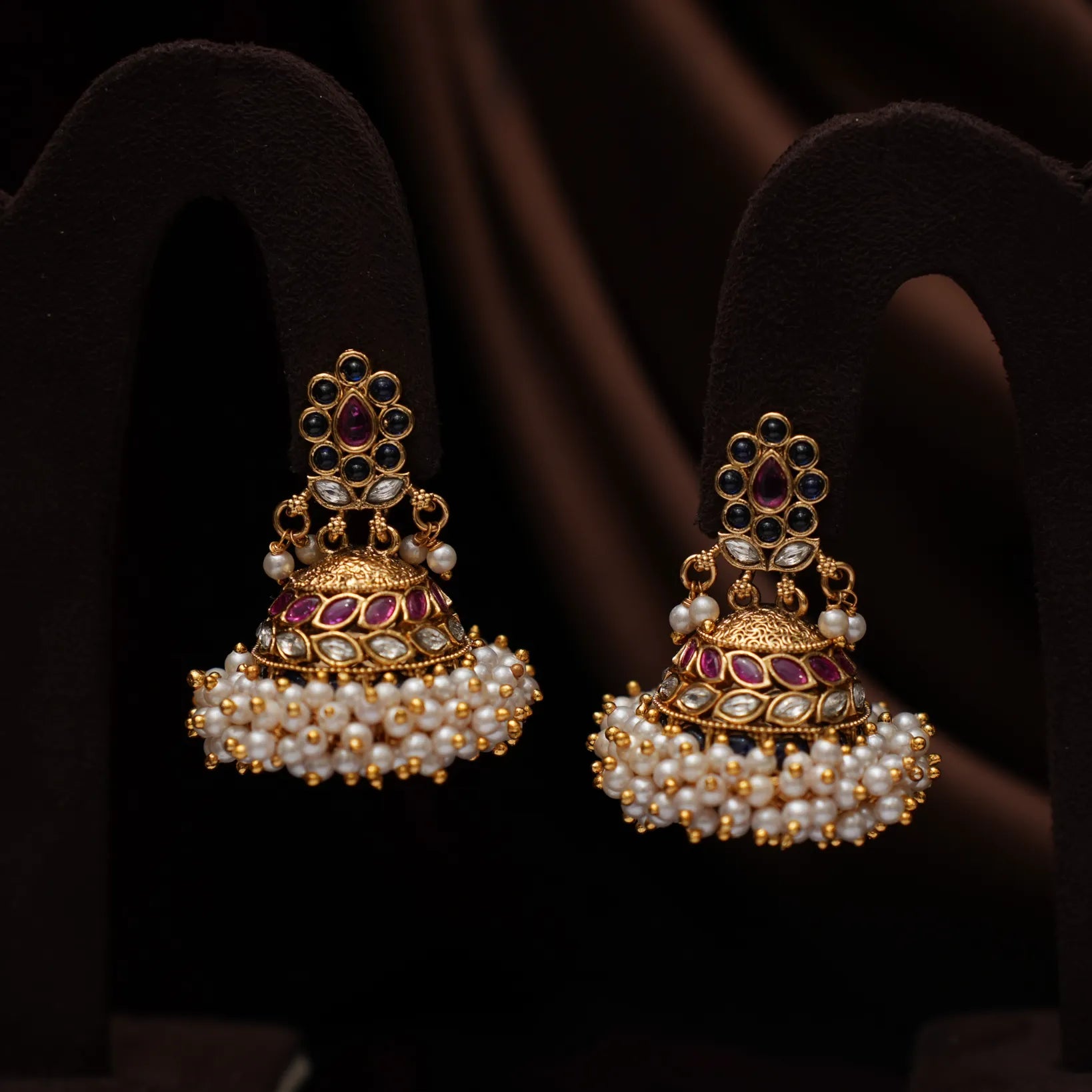 Sabita Antique Jhumka Earrings