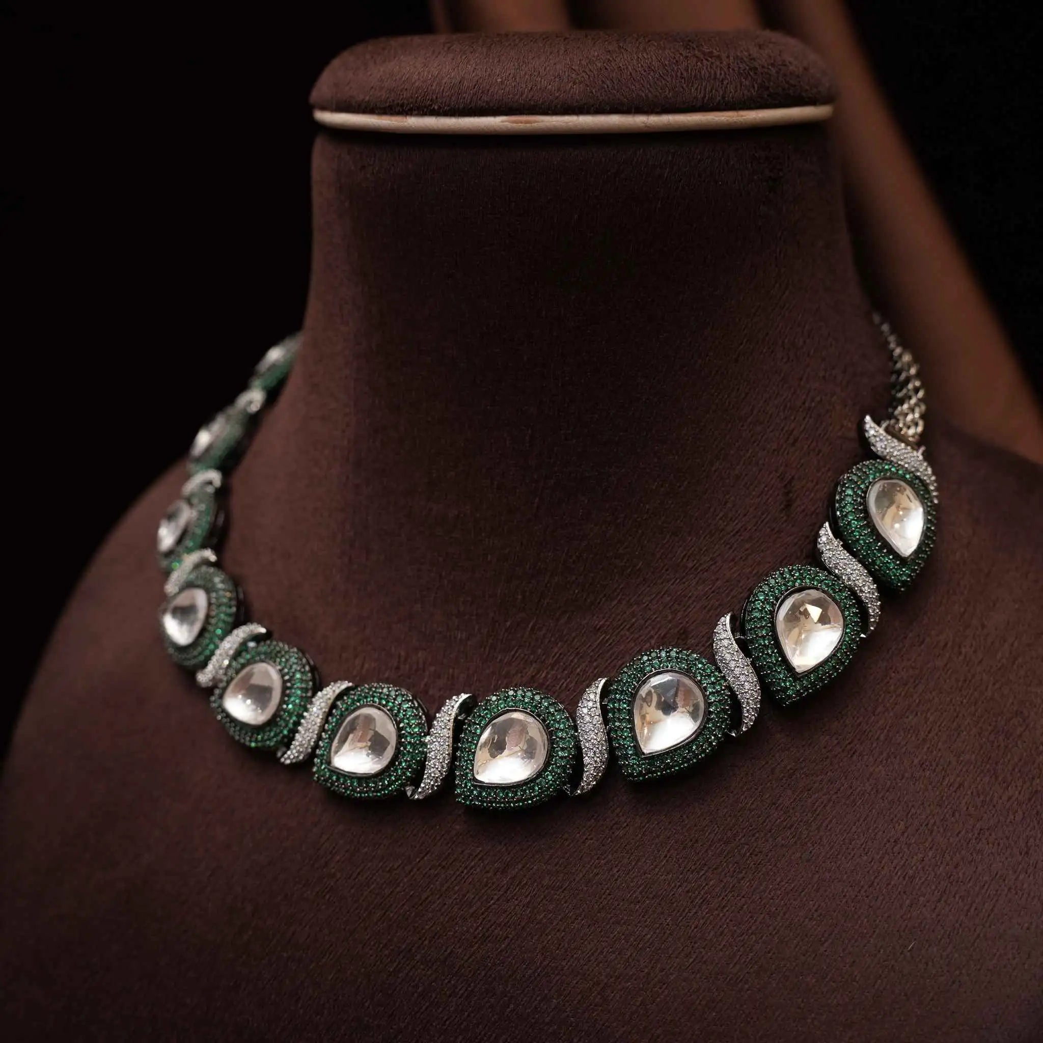 Sadhana Victorian Dual Tone Necklace