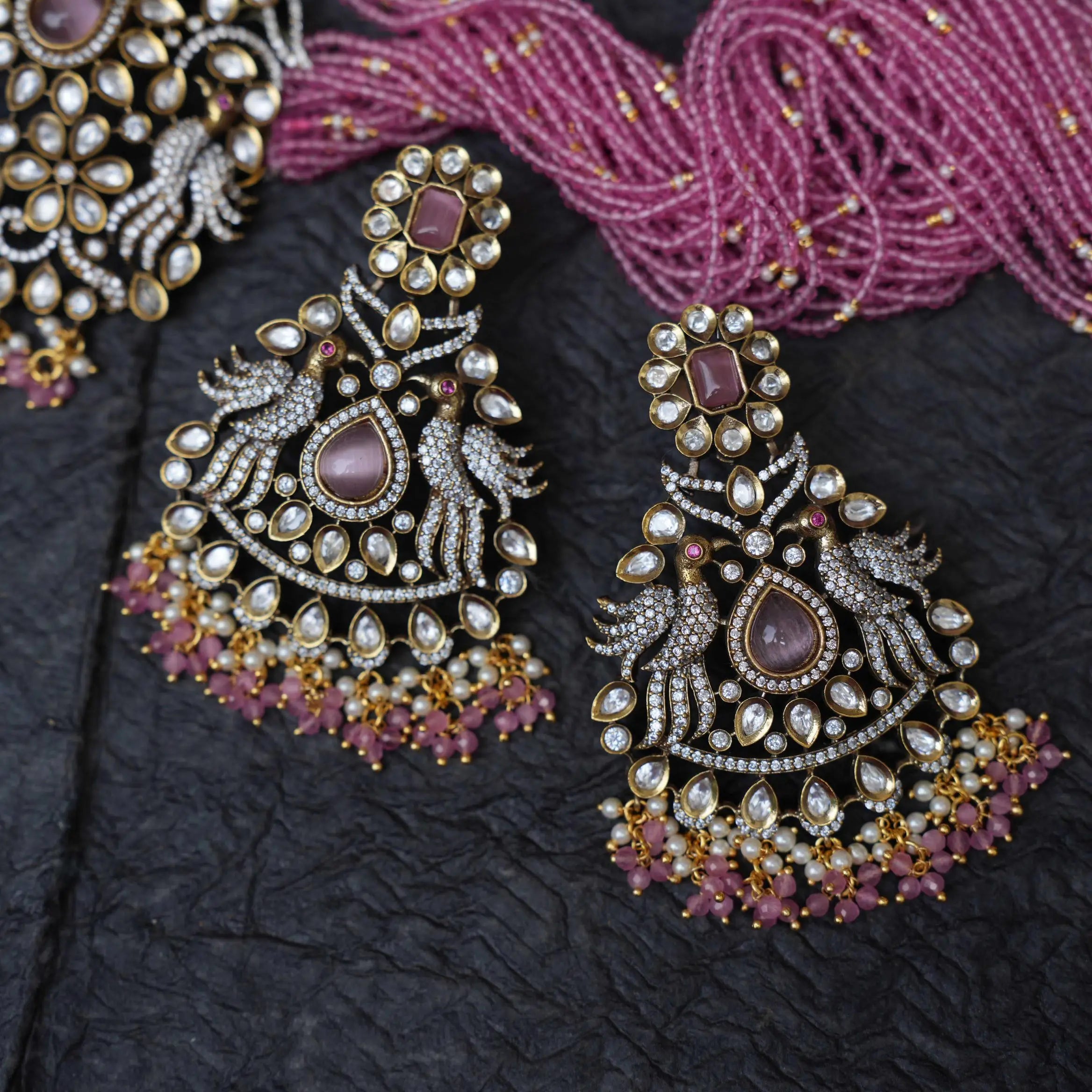 Reevana Victorian Kundan Necklace