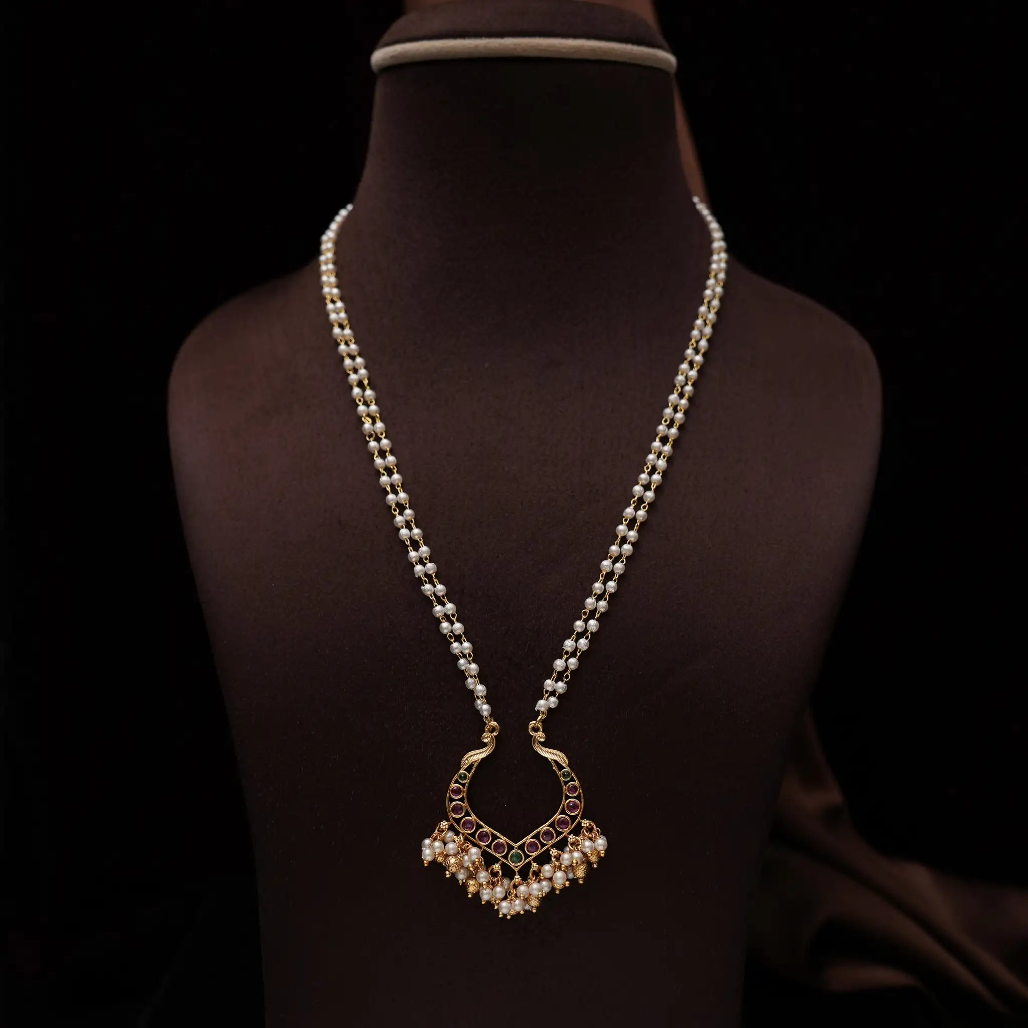Sakura Antique Pearl Necklace