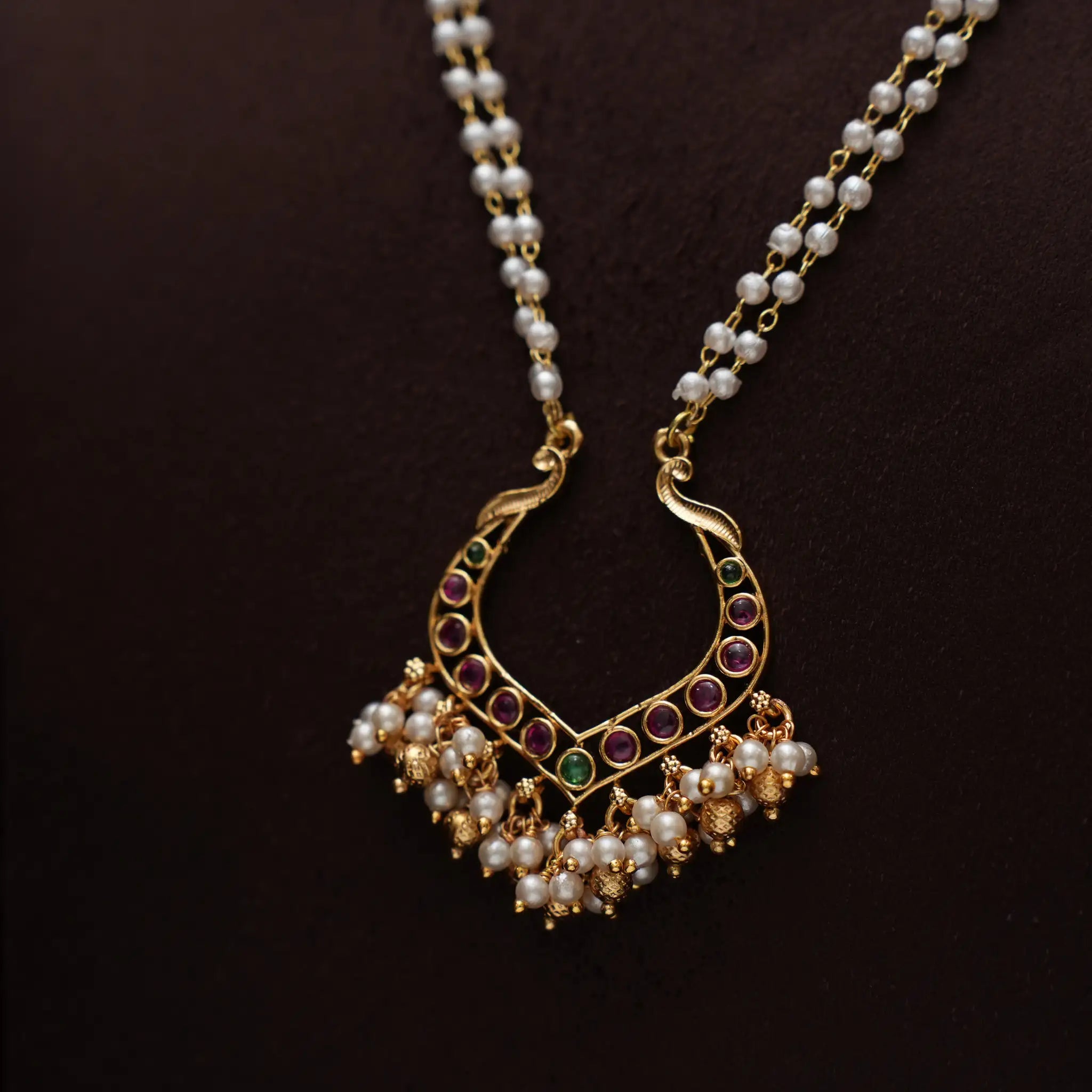 Sakura Antique Pearl Necklace