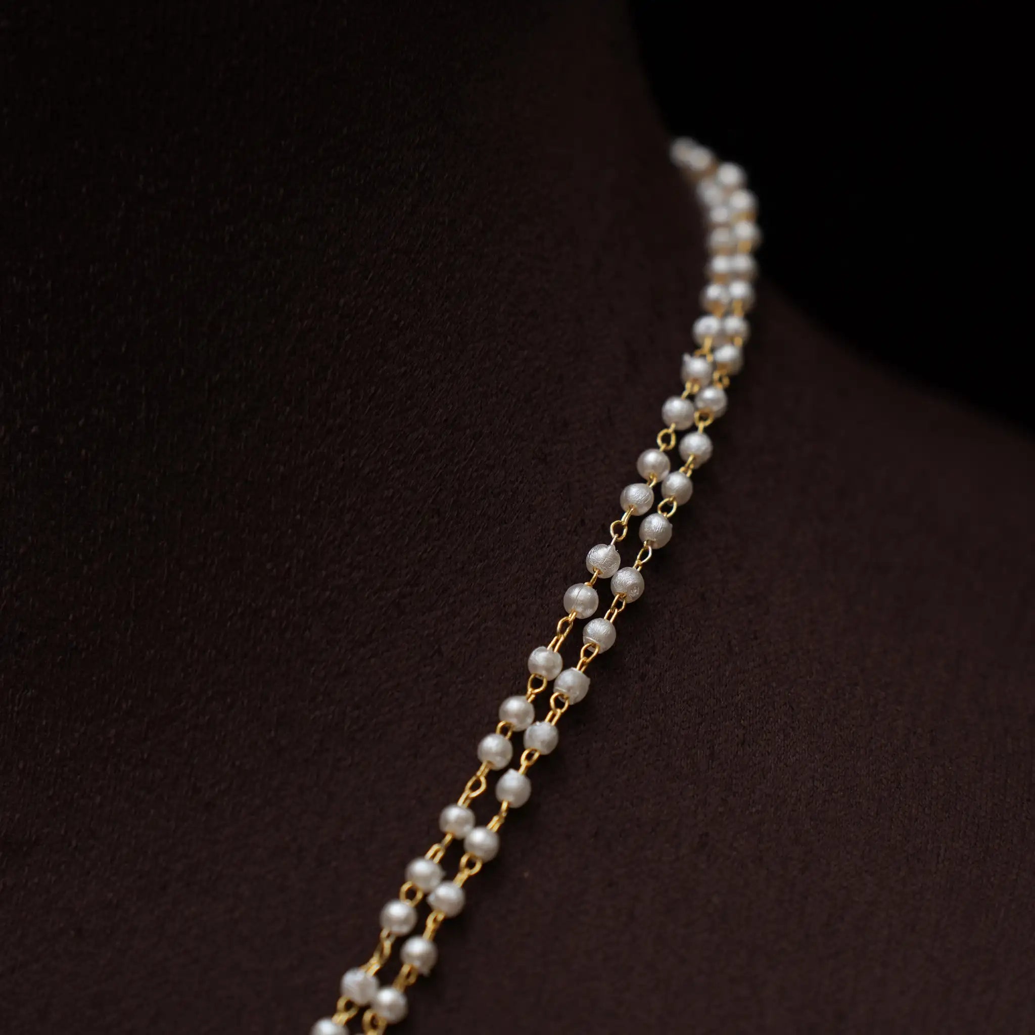 Sakura Antique Pearl Necklace