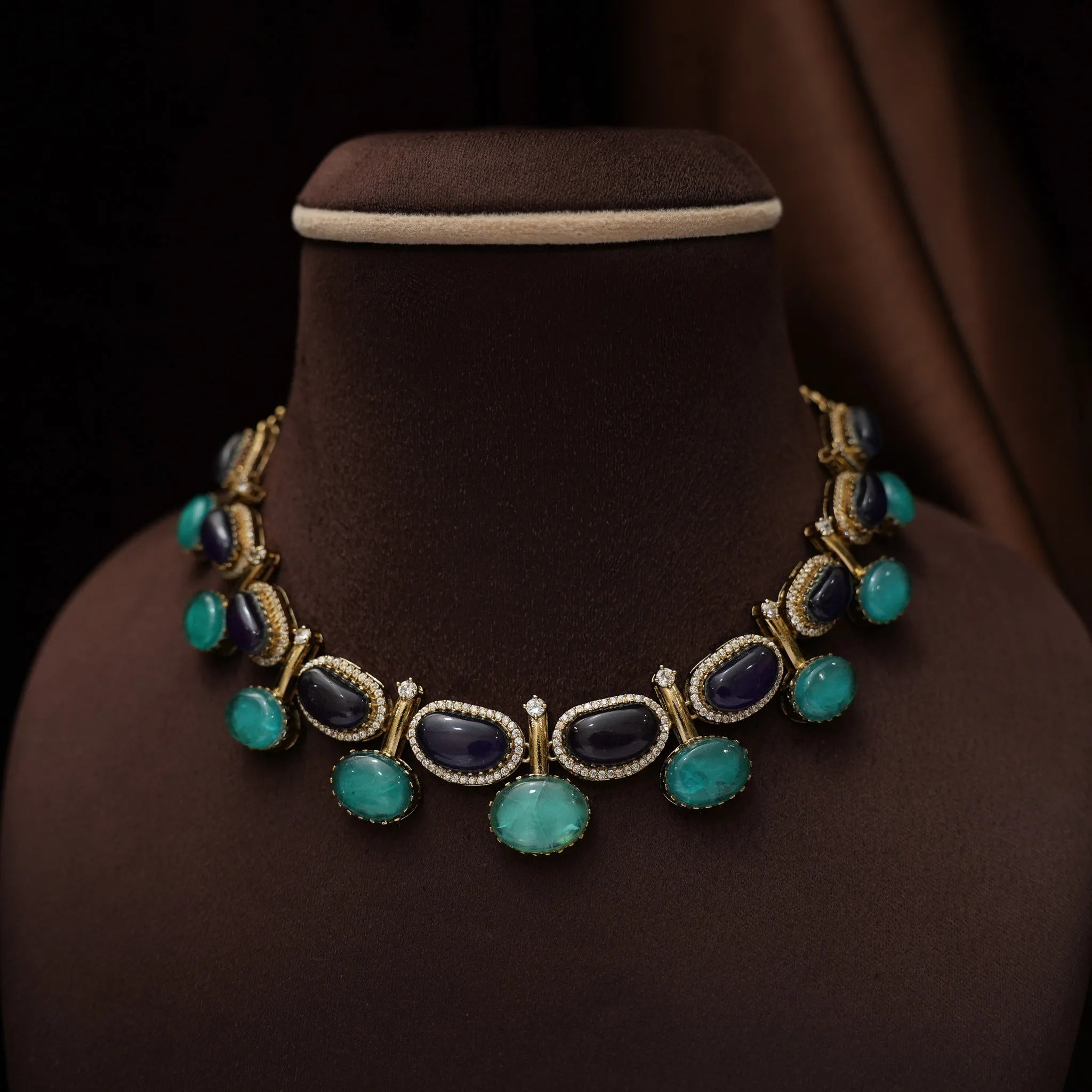 Samucita Polki Choker - Elma