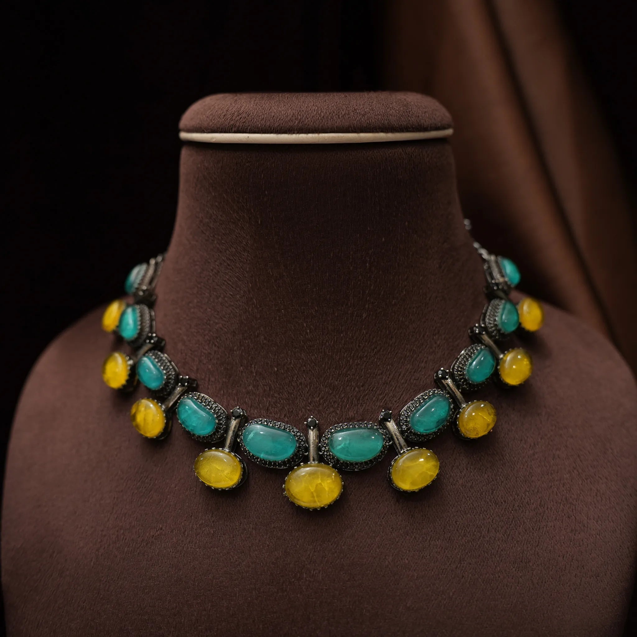 Samucita Polki Choker - Gia