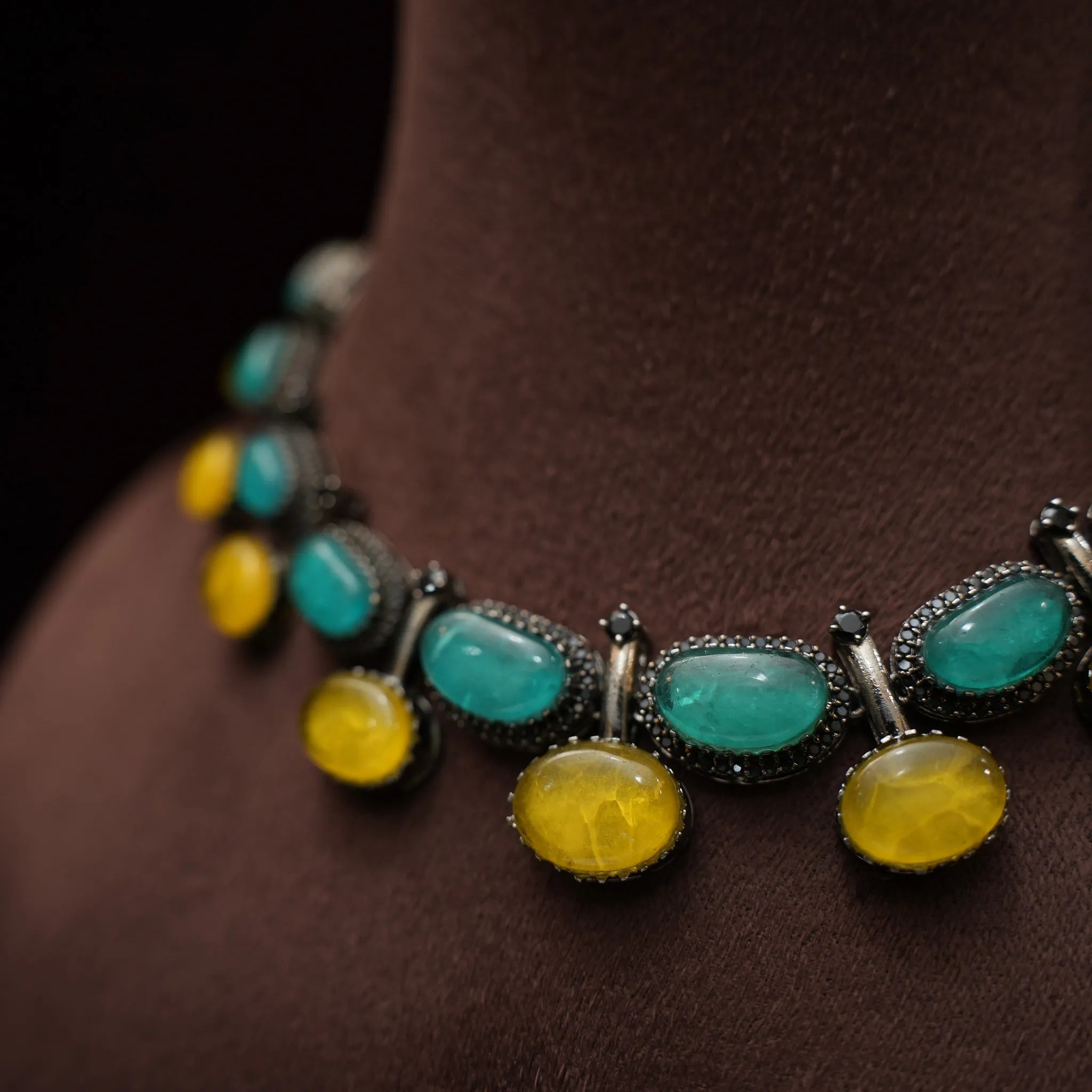 Samucita Polki Choker - Gia