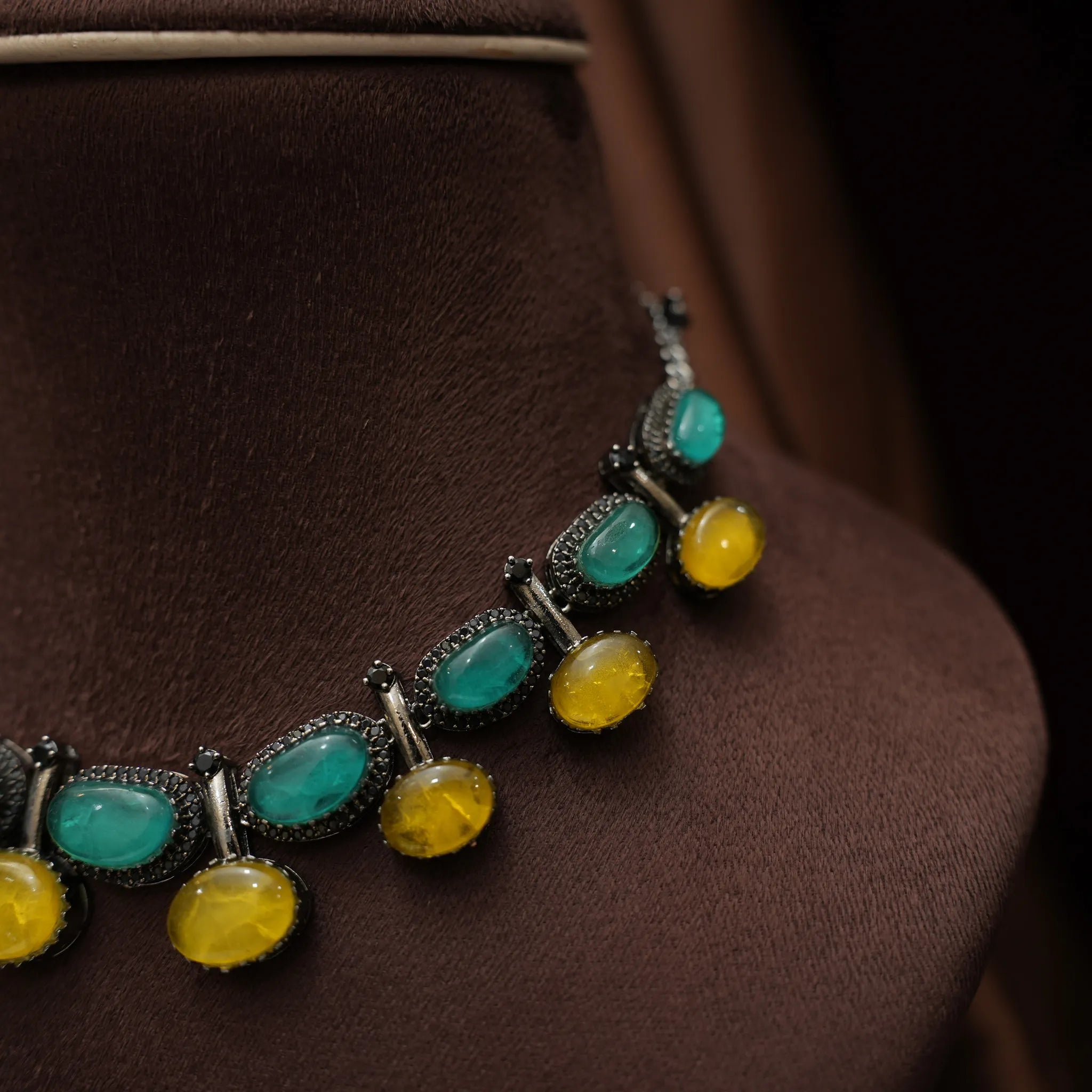 Samucita Polki Choker - Gia