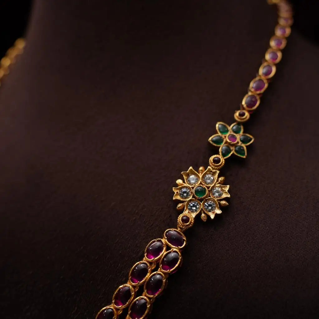 Sanchita Silver Necklace