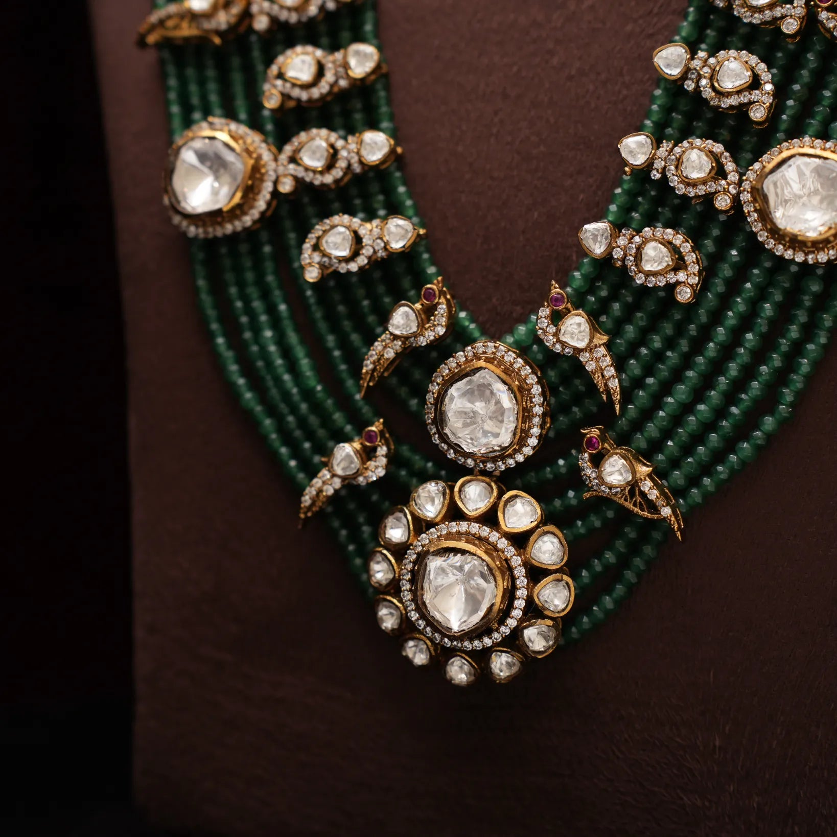 Sangita Victorian Polki Necklace