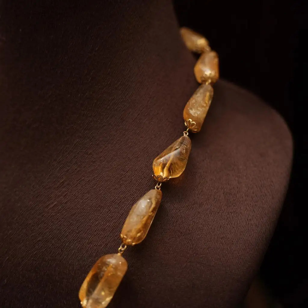 Sanika Antique Beaded Necklace